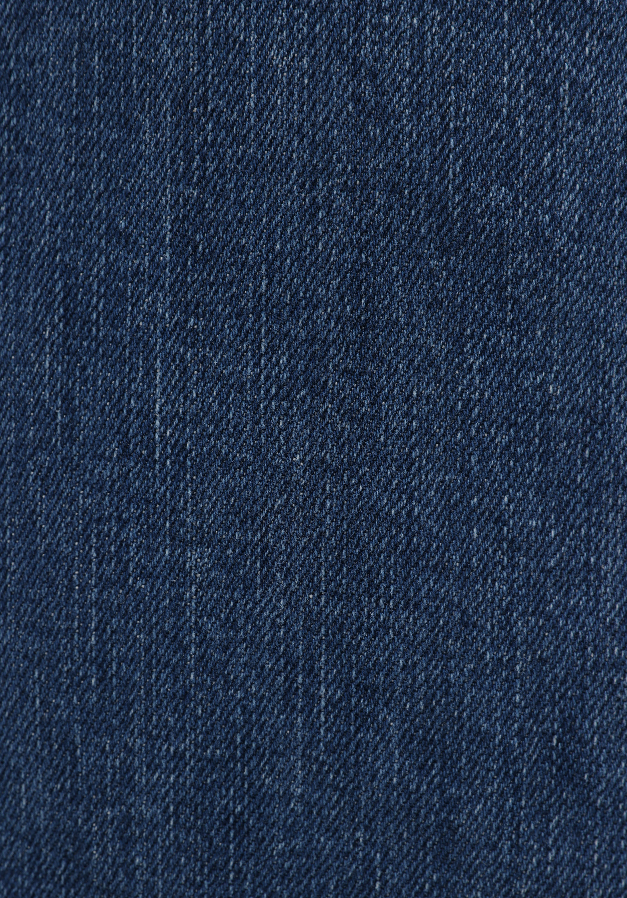 Regular Fit   Kadın Mid İndigo Denim Jean Pantolon