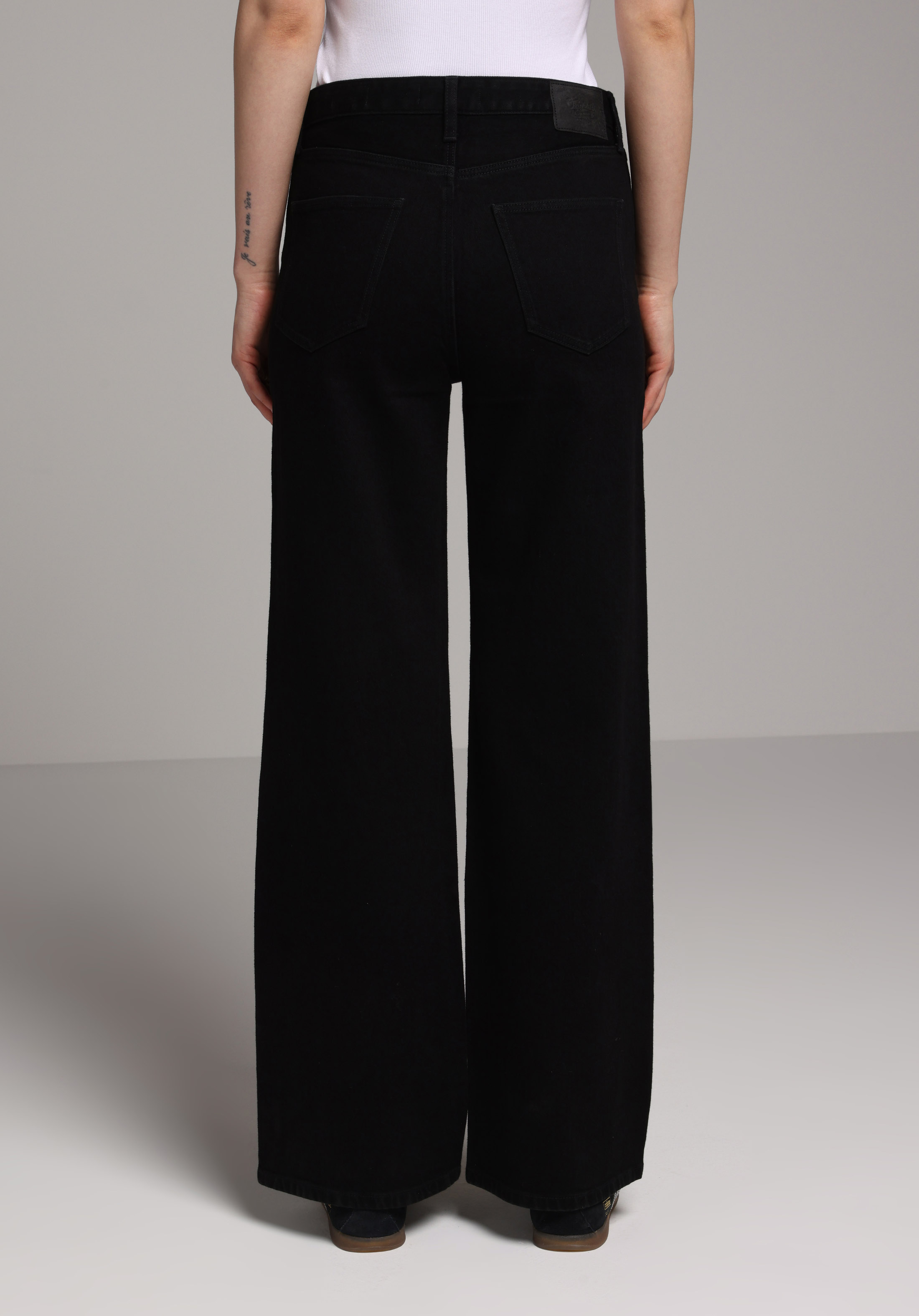 Regular Fit   Kadın Black Black Denim Jean Pantolon