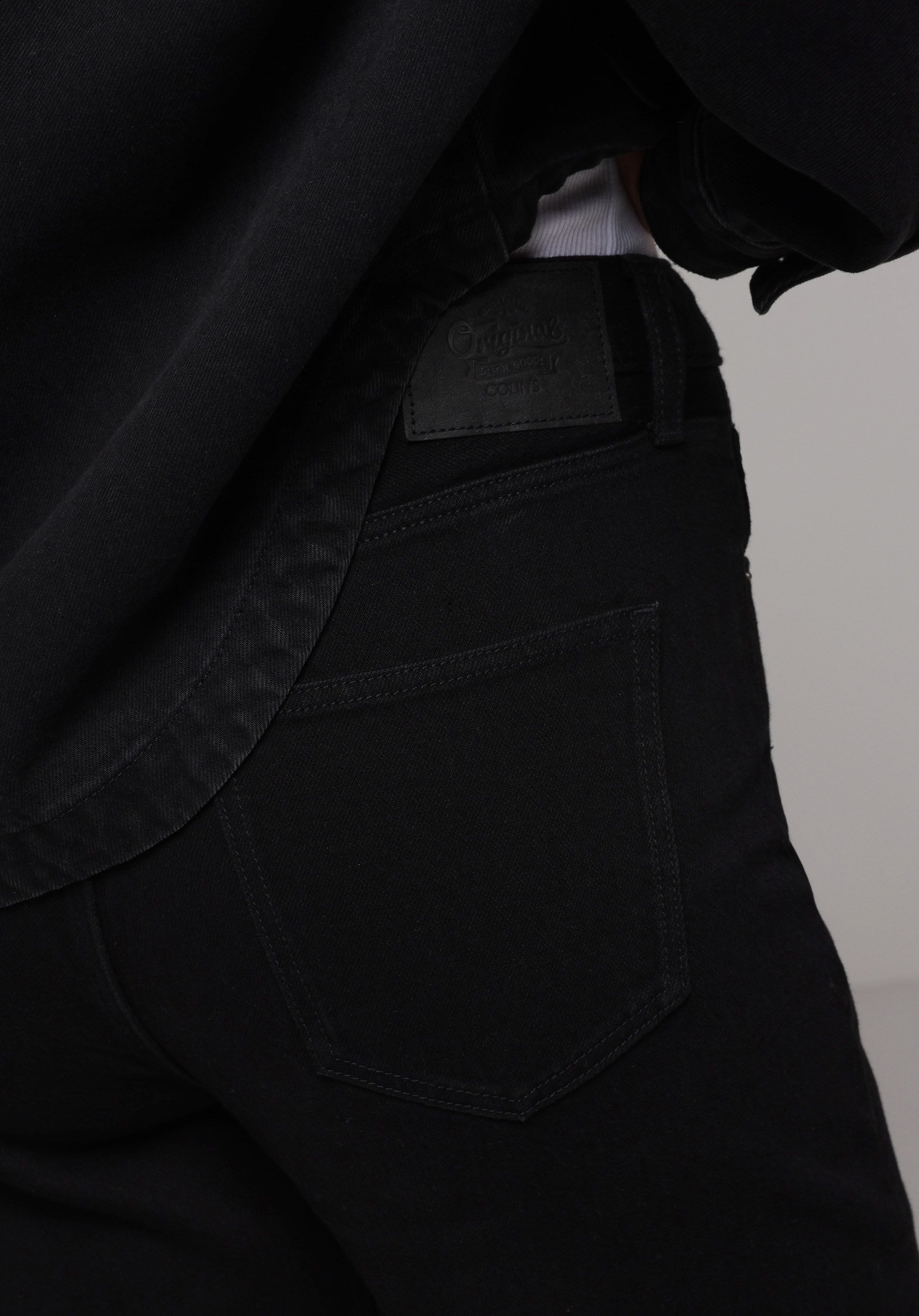 Regular Fit   Kadın Black Black Denim Jean Pantolon