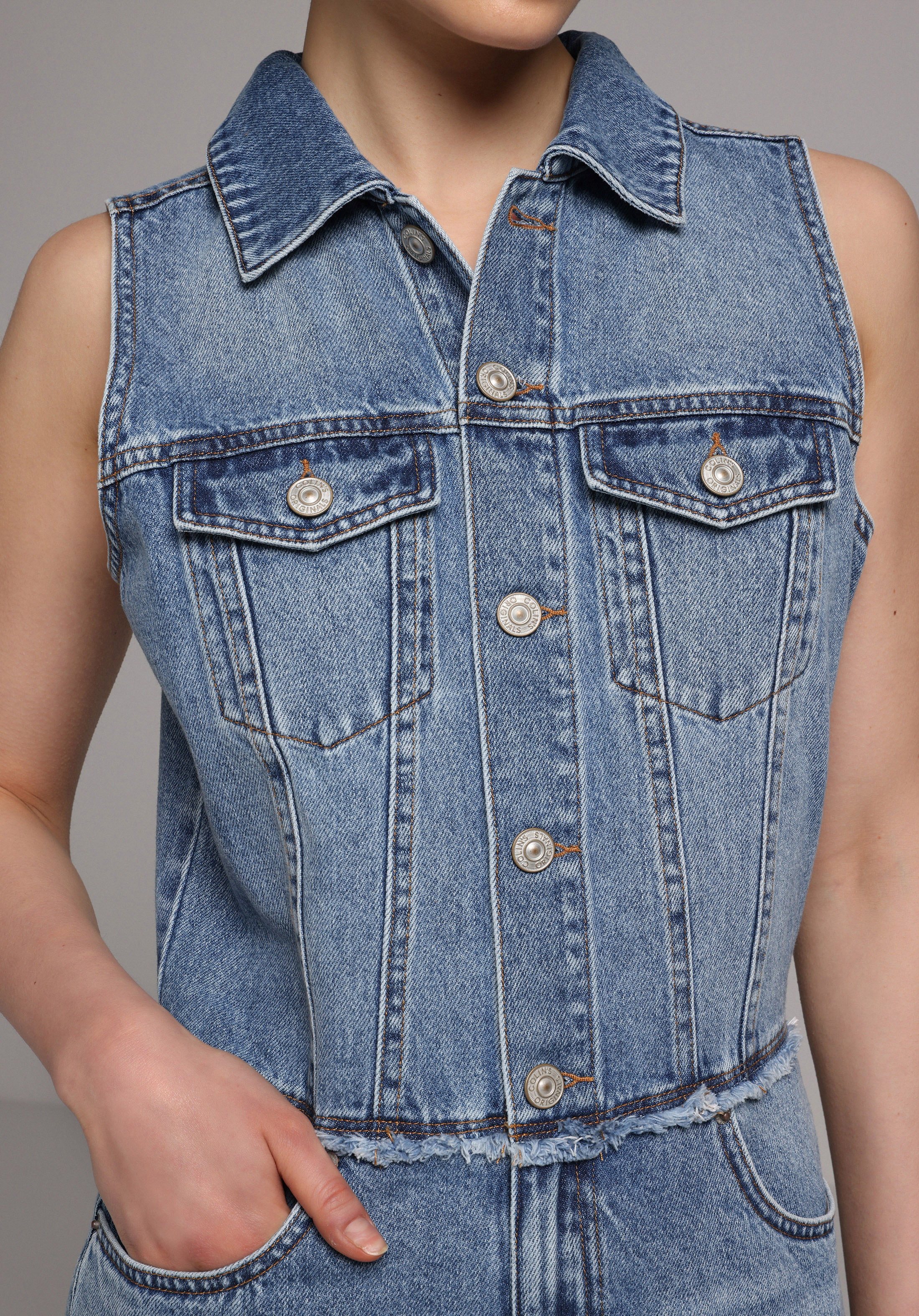 Slim Fit   Kadın Light İndigo Denim Jean Pantolon