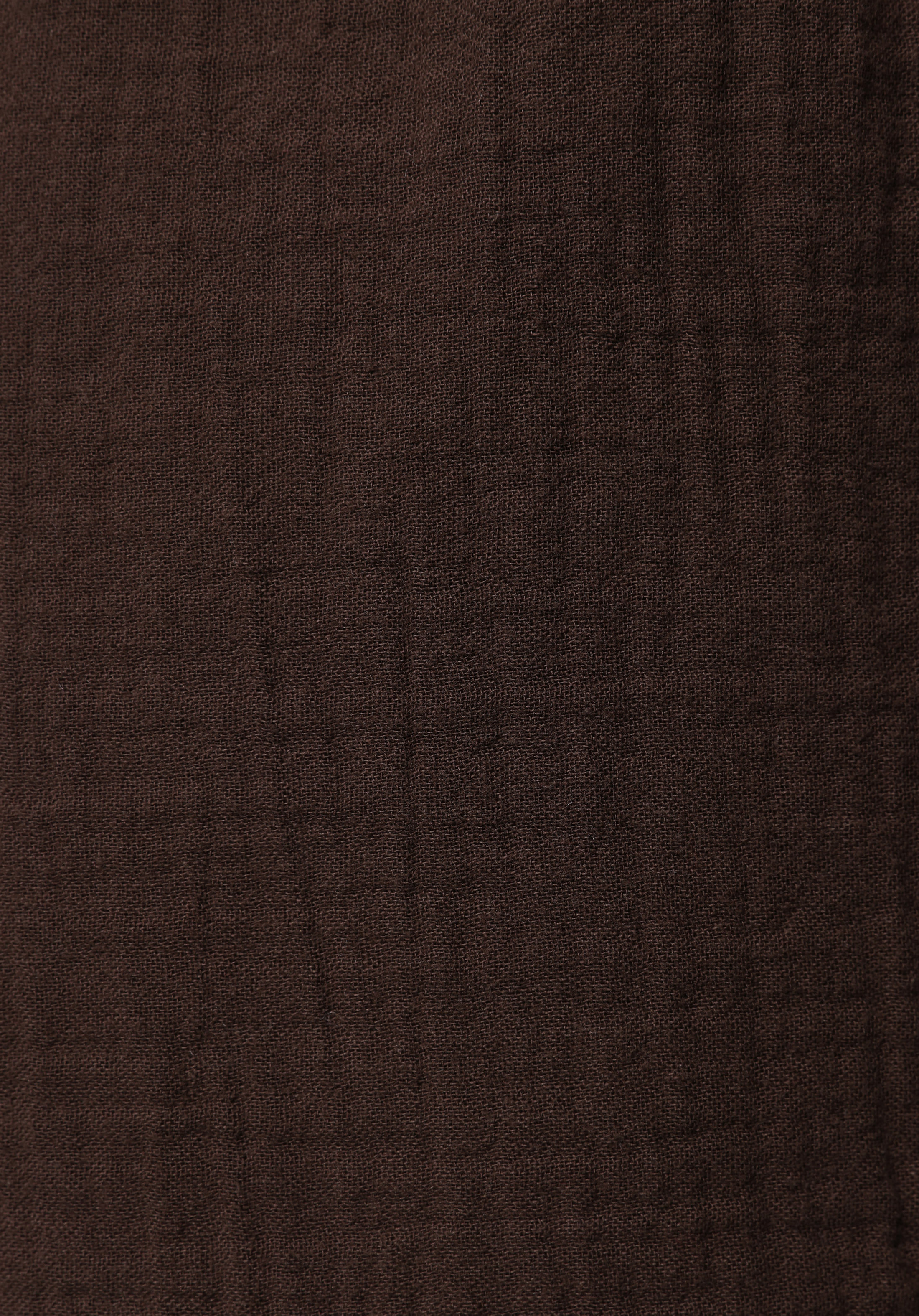 Regular Fit Yüksel Bel Düz Kadın Kahverengi Şort