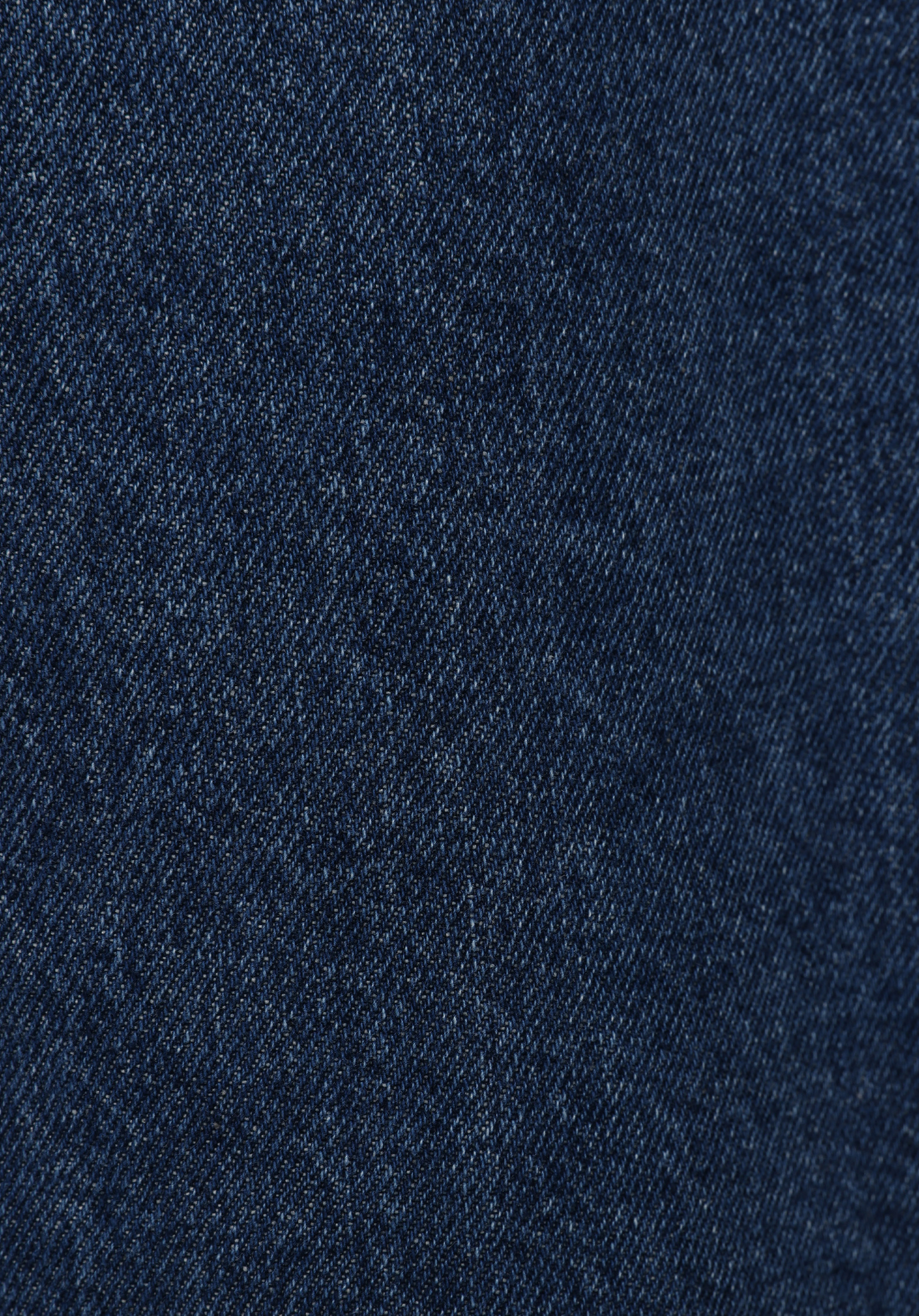 Straight Fit Orta Bel Düz Erkek Mid İndigo Denim Jean Şort