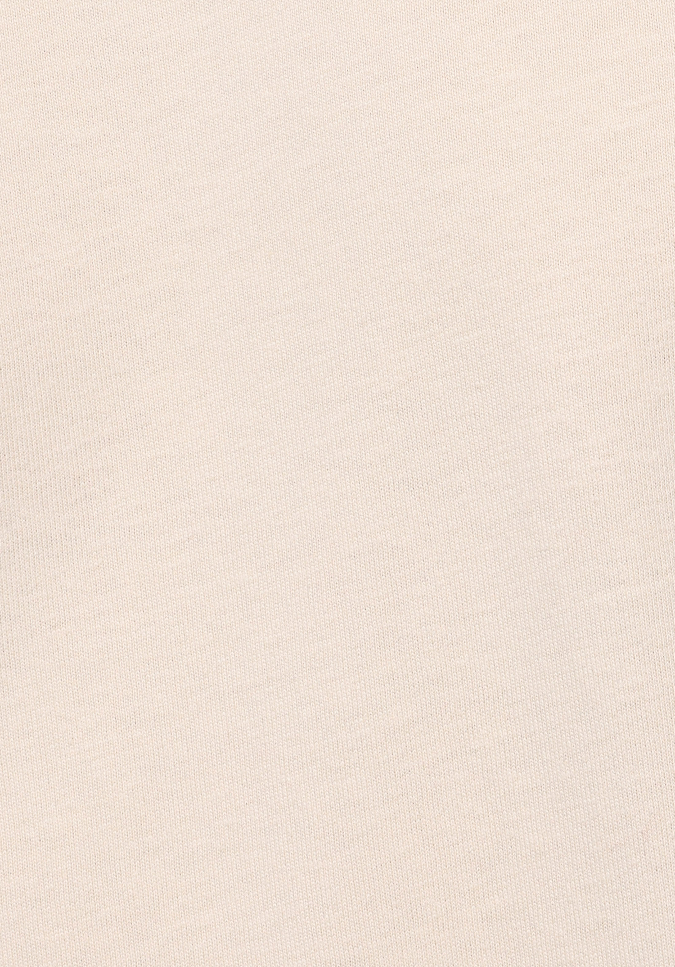 Comfort Fit Yuvarlak Yaka Düz Erkek Bej Kısa Kol Tişört