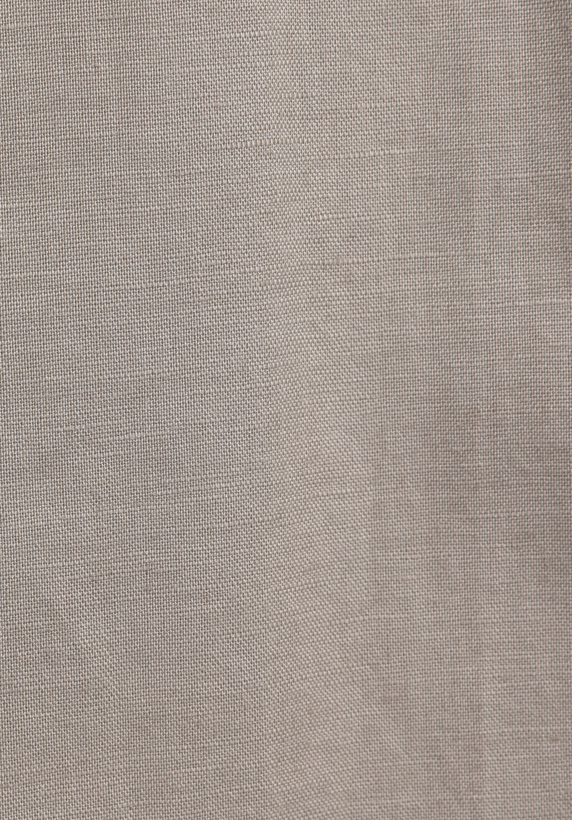 Regular Fit Shirt Neck Düz Erkek Kahverengi Uzun Kol Gömlek