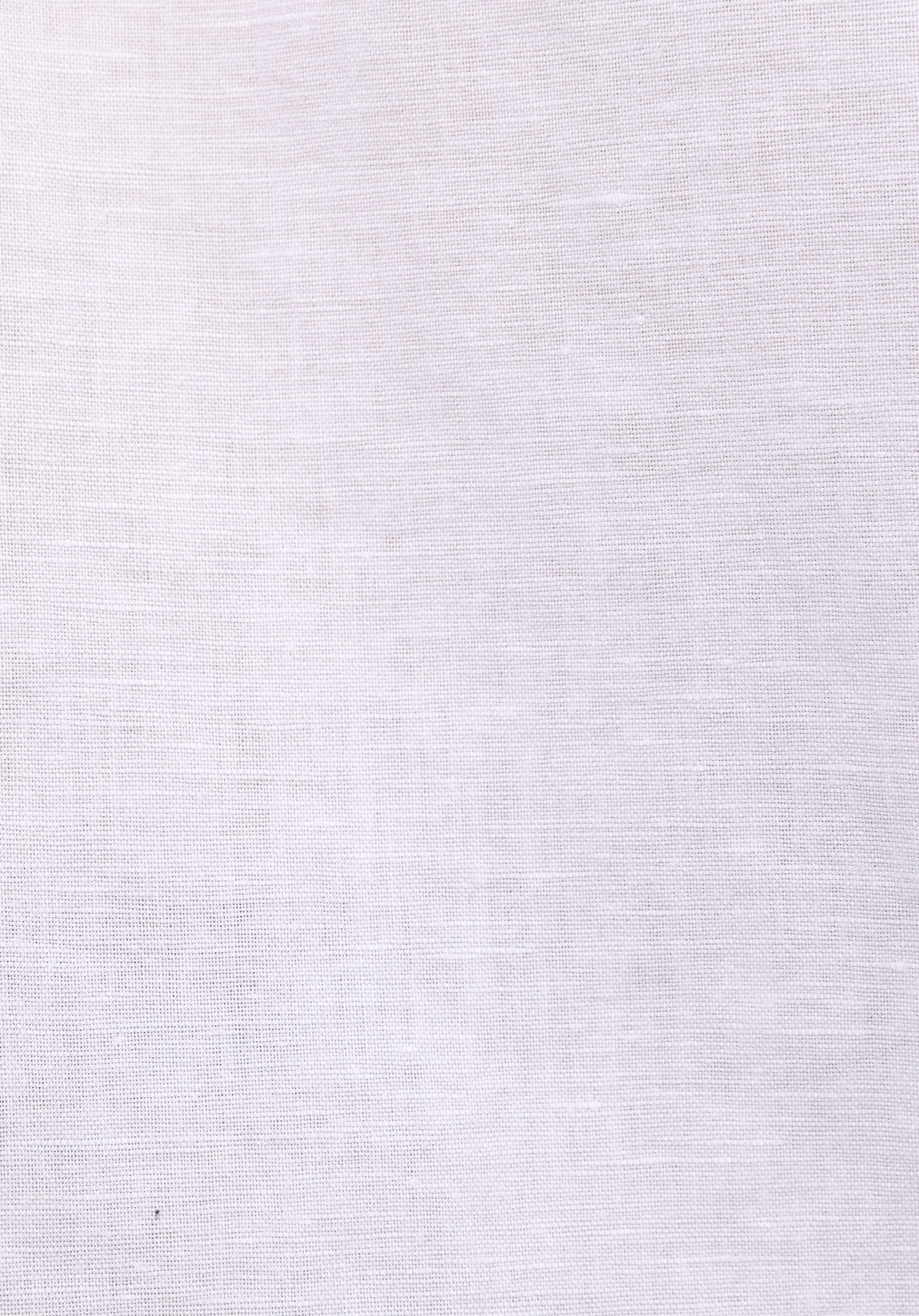 Regular Fit Shirt Neck Düz Erkek Beyaz Uzun Kol Gömlek