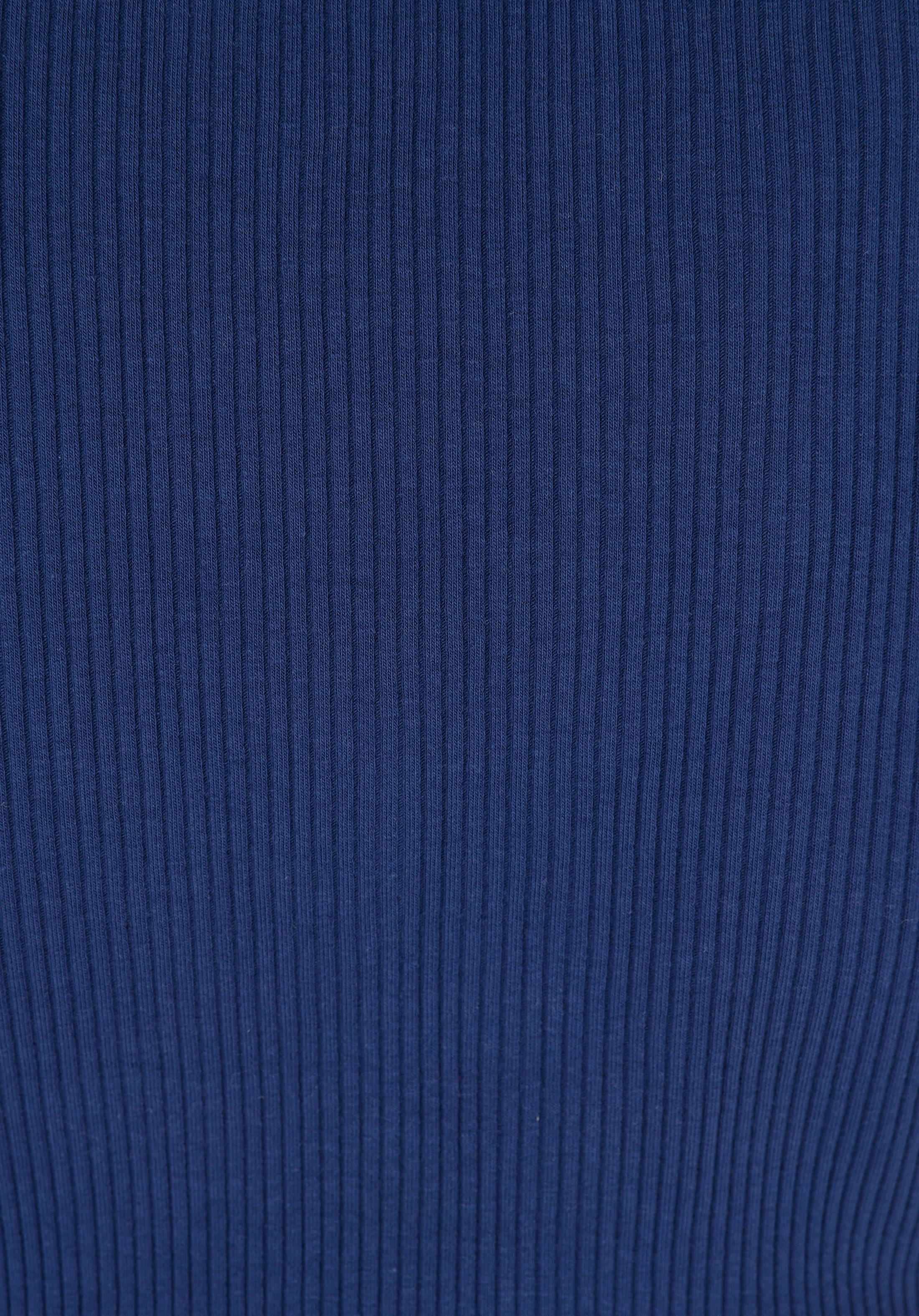 Slim Fit V Yaka Düz Kadın Lacivert Kısa Kol Tişört