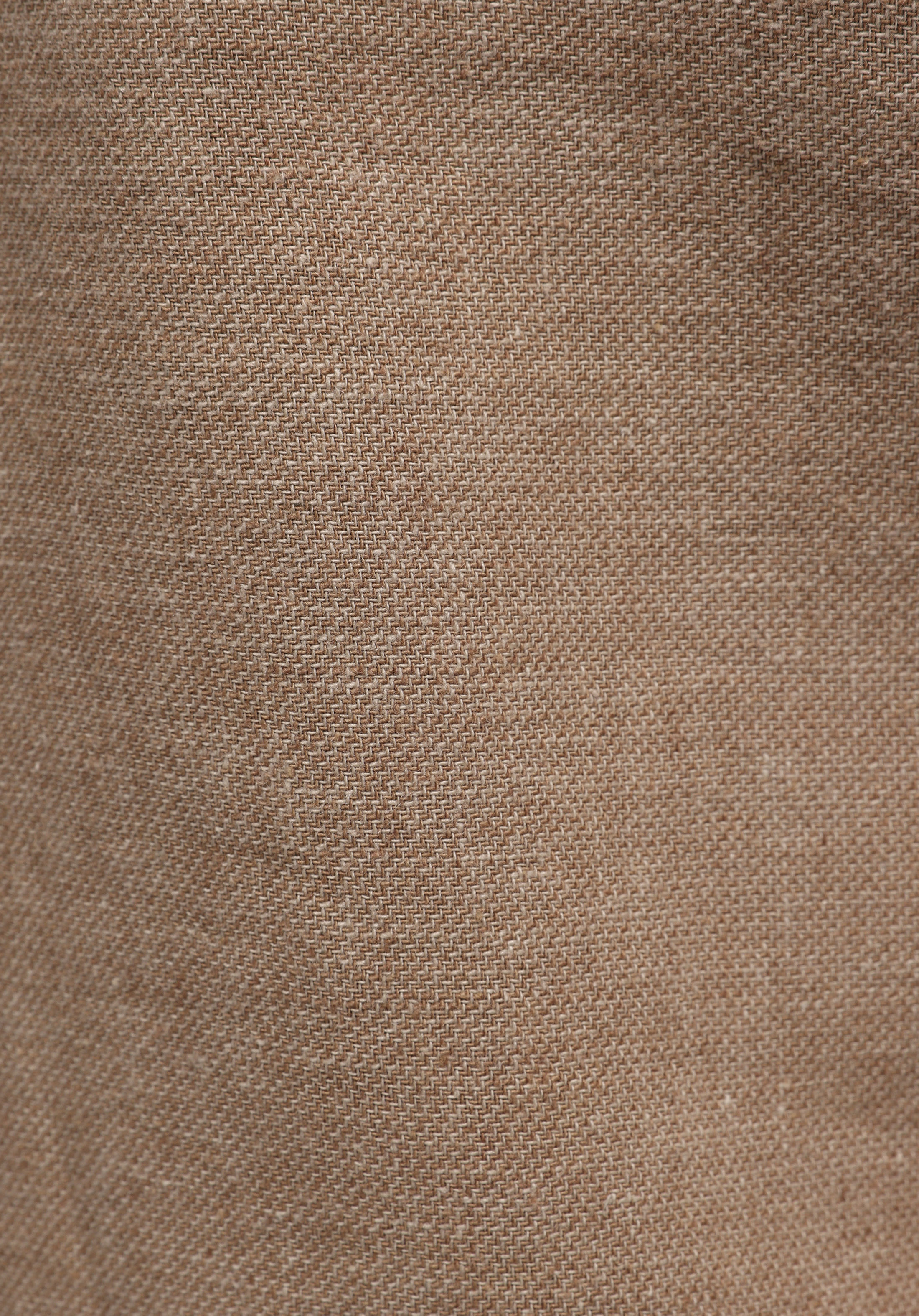 Regular Fit Orta Bel Düz Erkek Kahverengi Şort