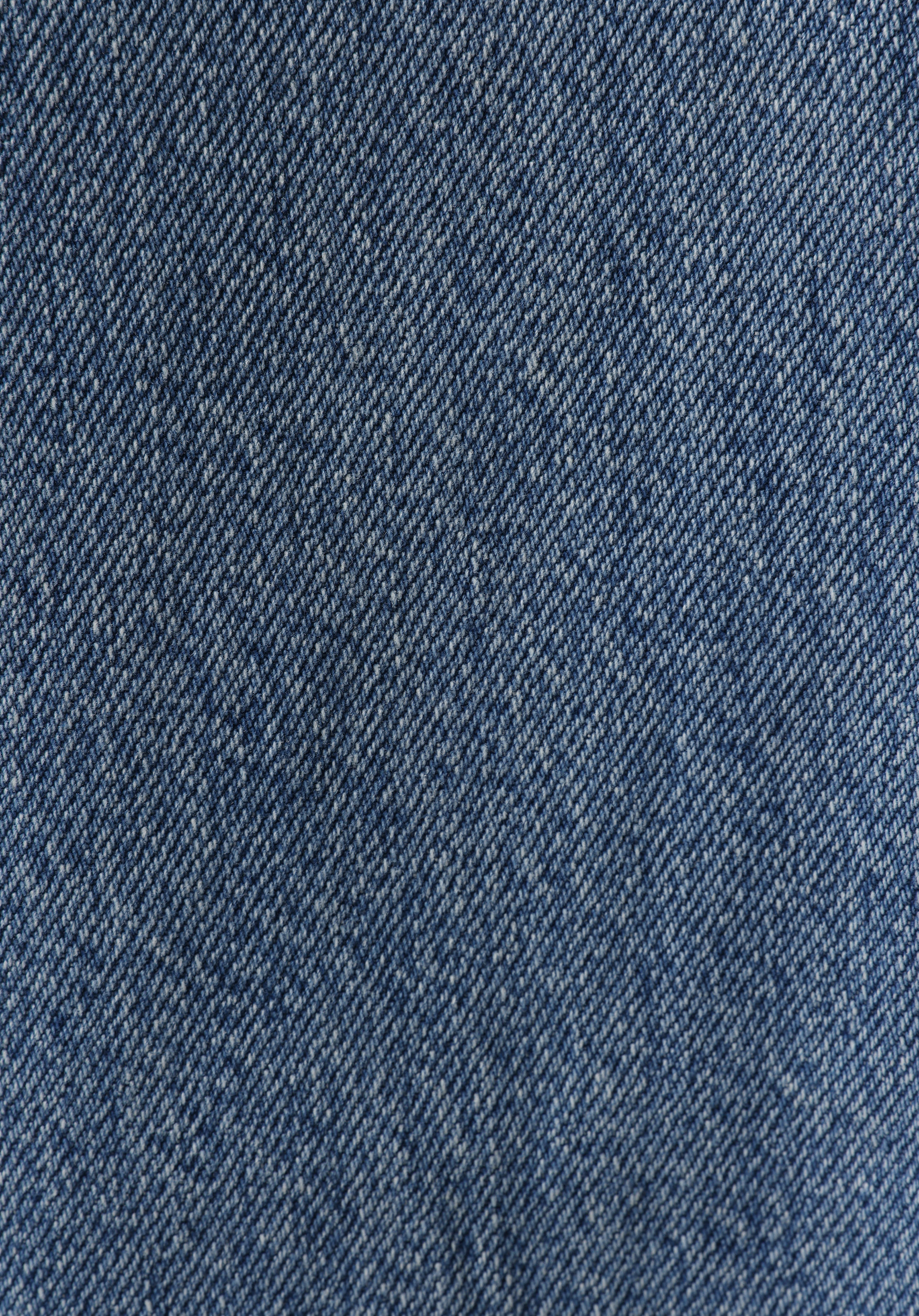 Relaxed Fit   Erkek Mid İndigo Denim Jean Pantolon