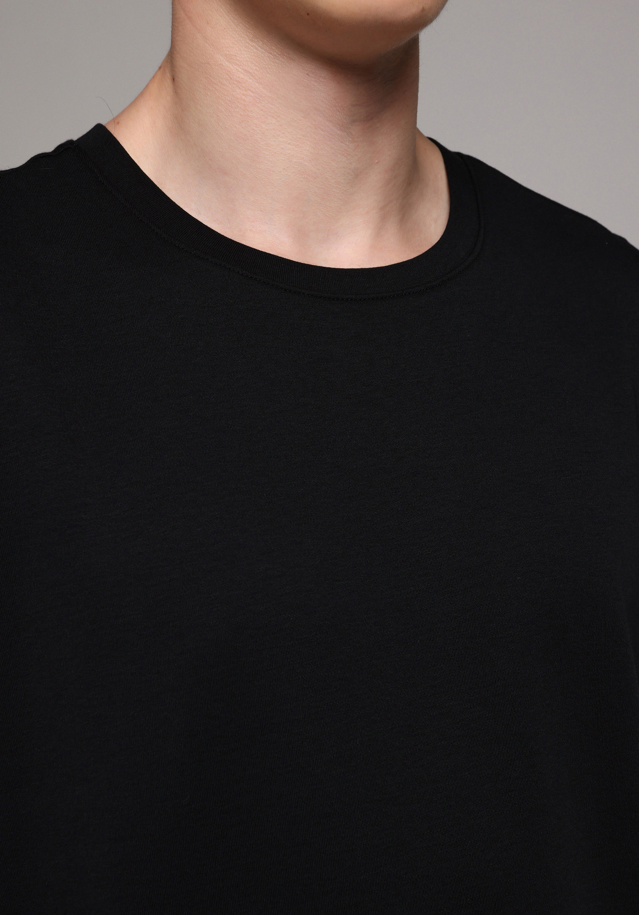 Regular Fit   Erkek Siyah Atlet