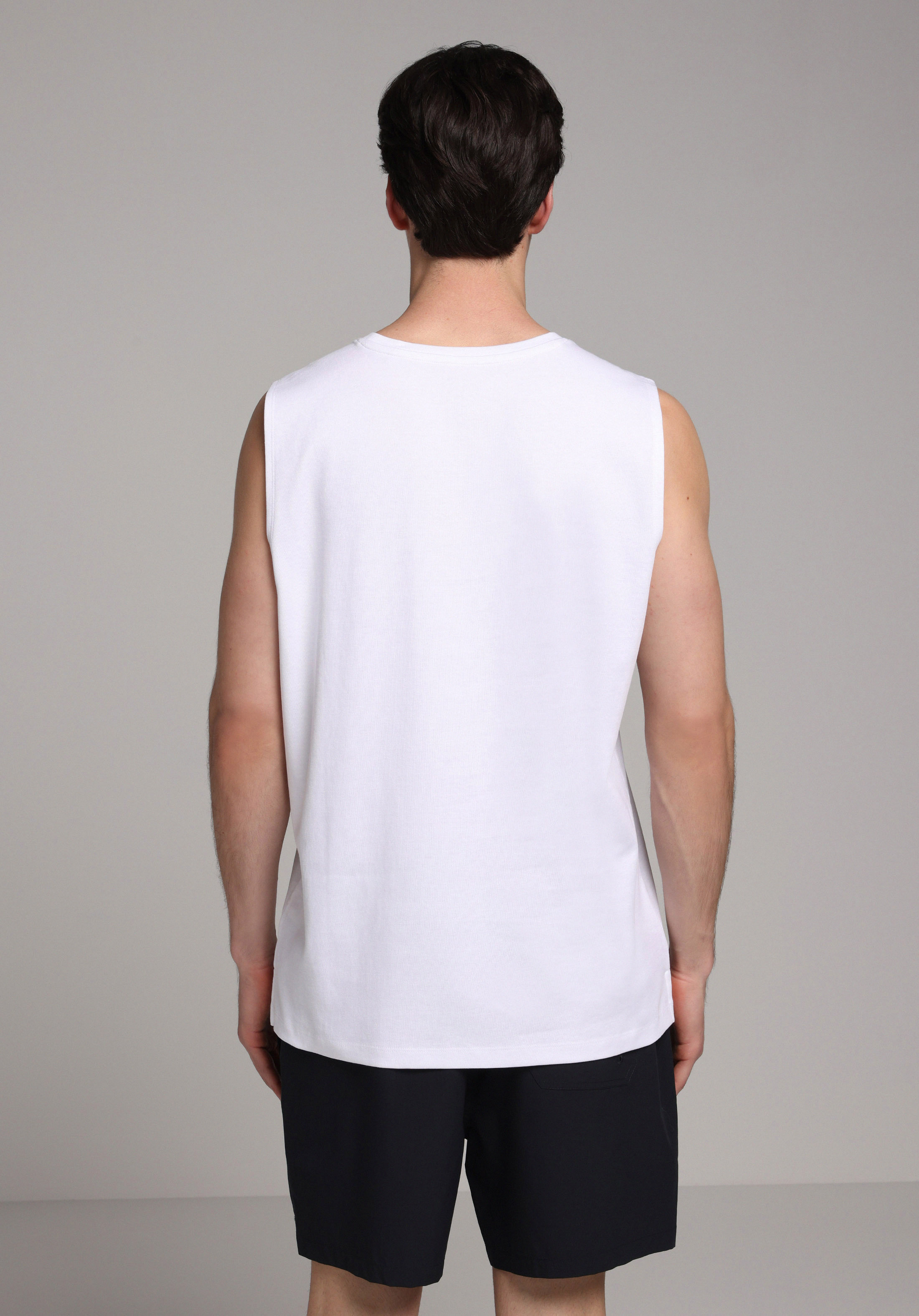 Regular Fit   Erkek Beyaz Atlet