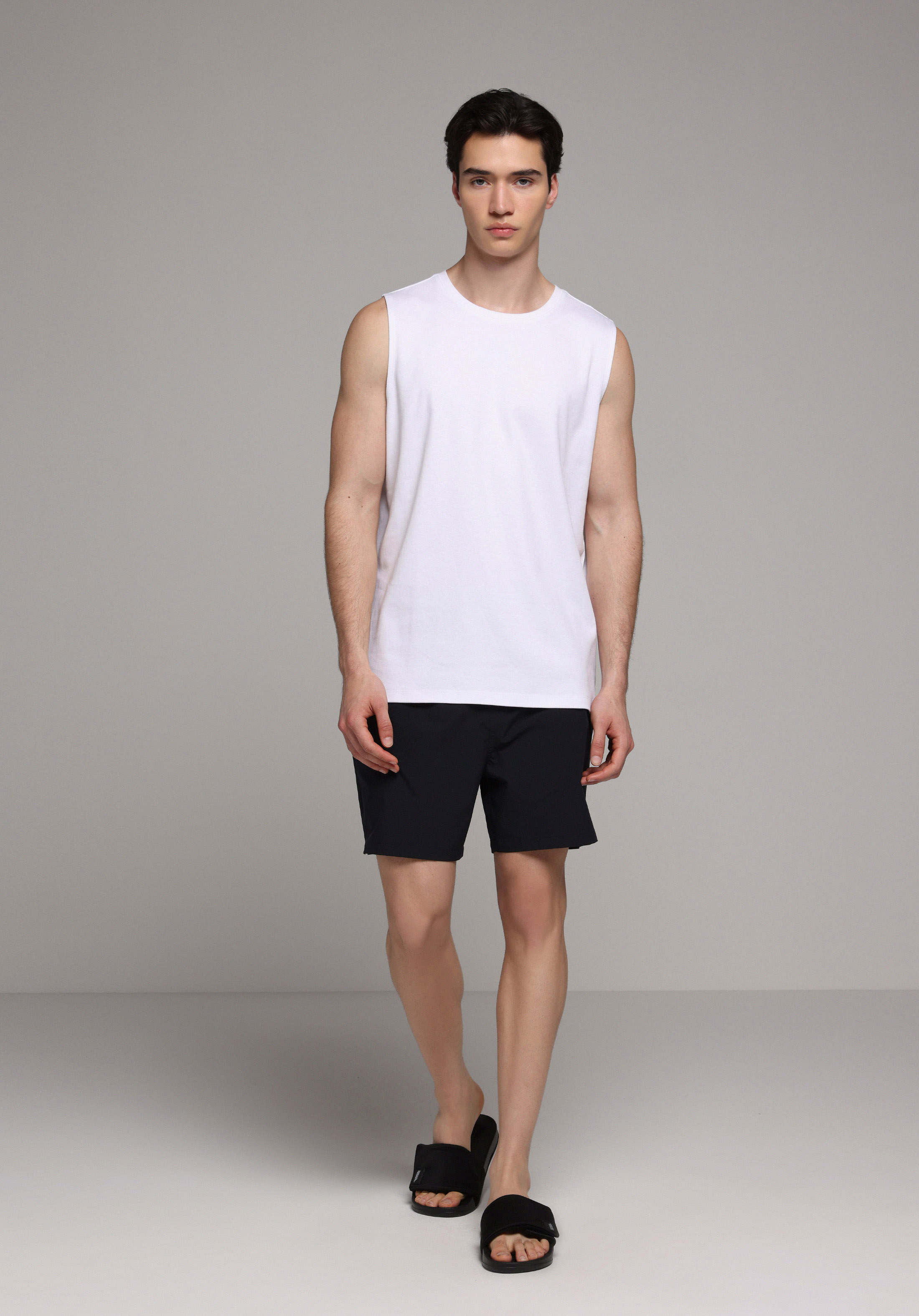 Regular Fit   Erkek Beyaz Atlet