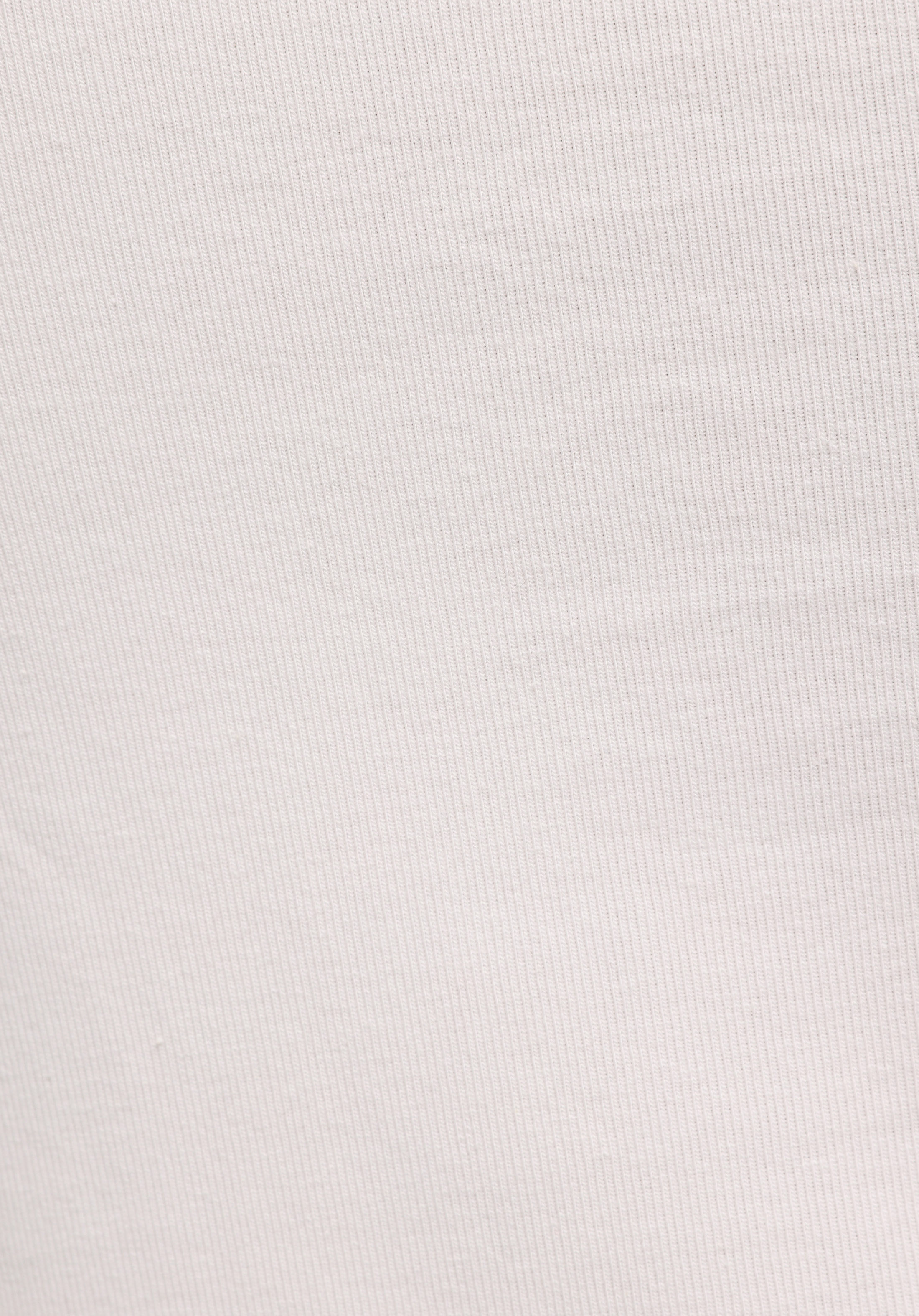 Slim Fit Yuvarlak Yaka Baskılı Kadın Ekru Kısa Kol Tişört