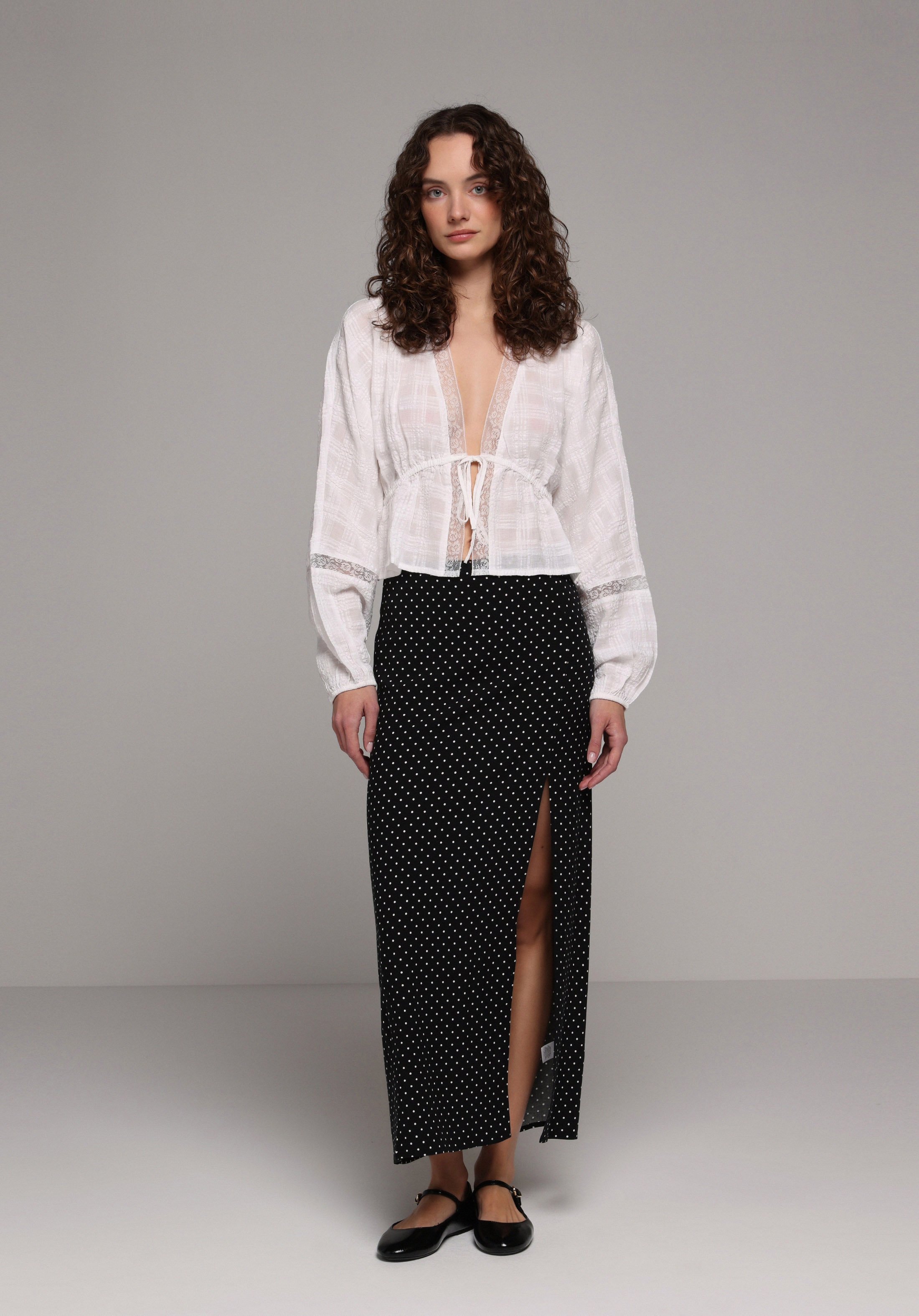 Fashion Fit   Kadın Beyaz  Gömlek