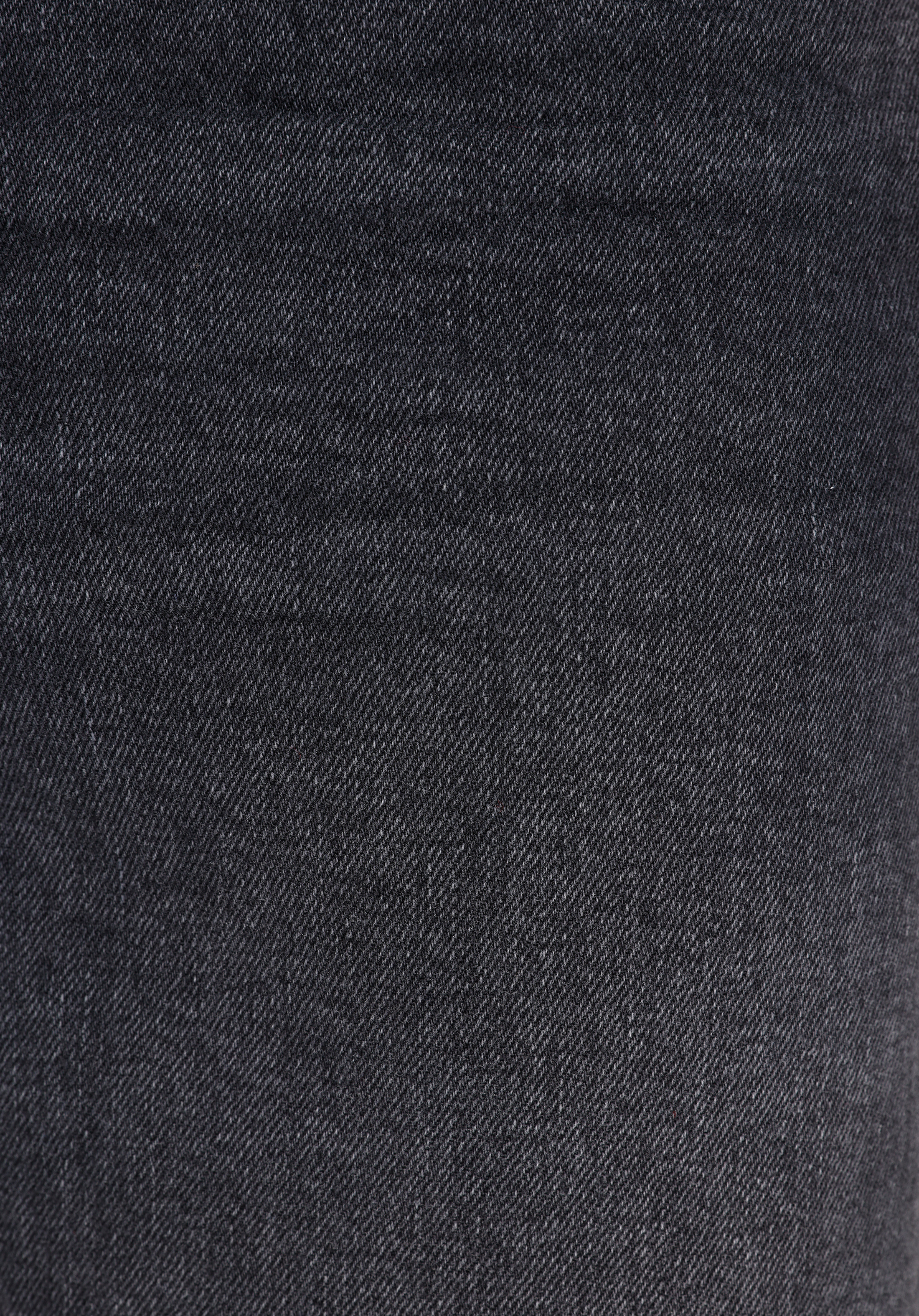 Regular Fit Orta Bel Daralan Paça Erkek Black Denim Jean Pantolon
