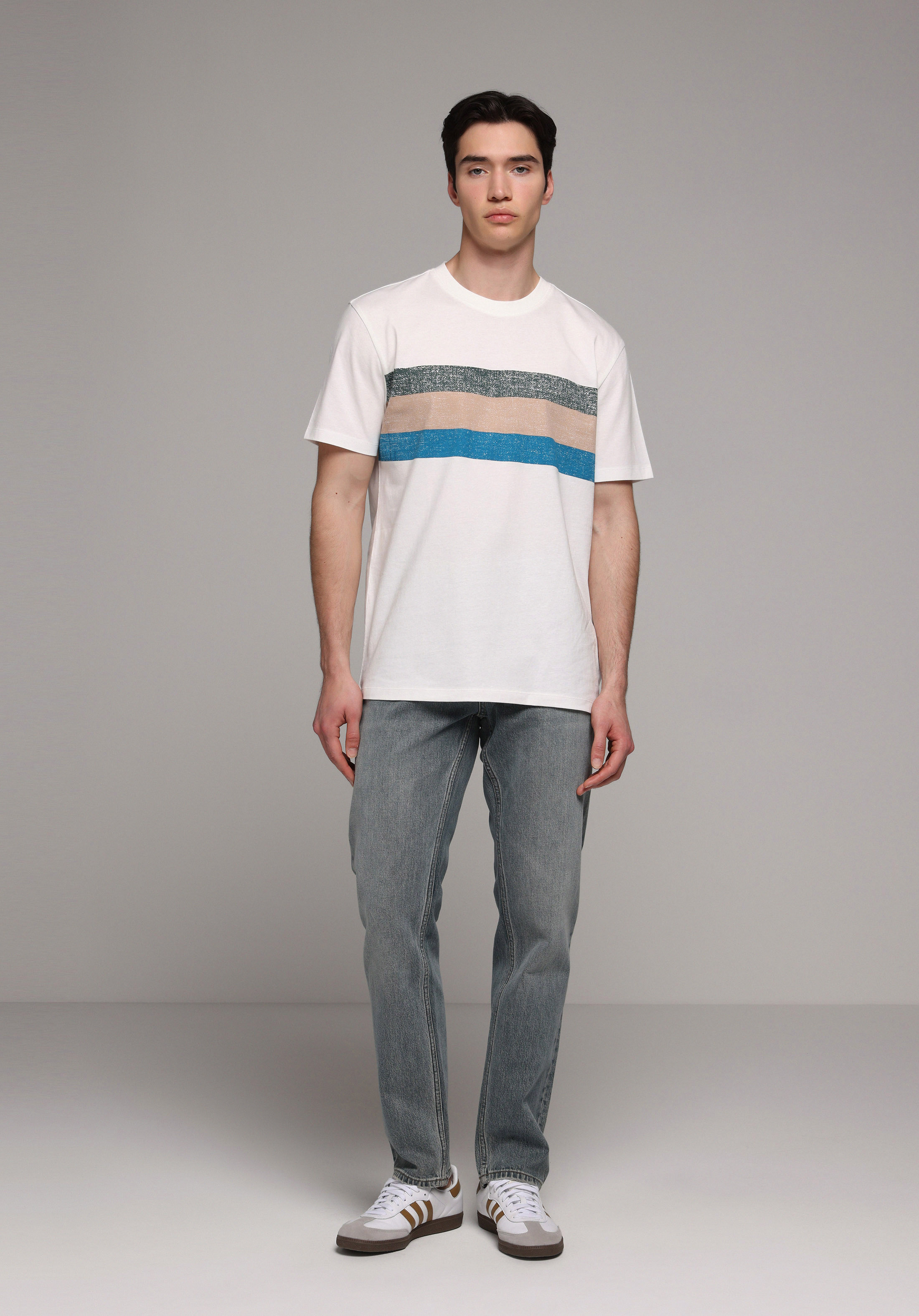 Regular Fit   Erkek Green Cast Denim Jean Pantolon
