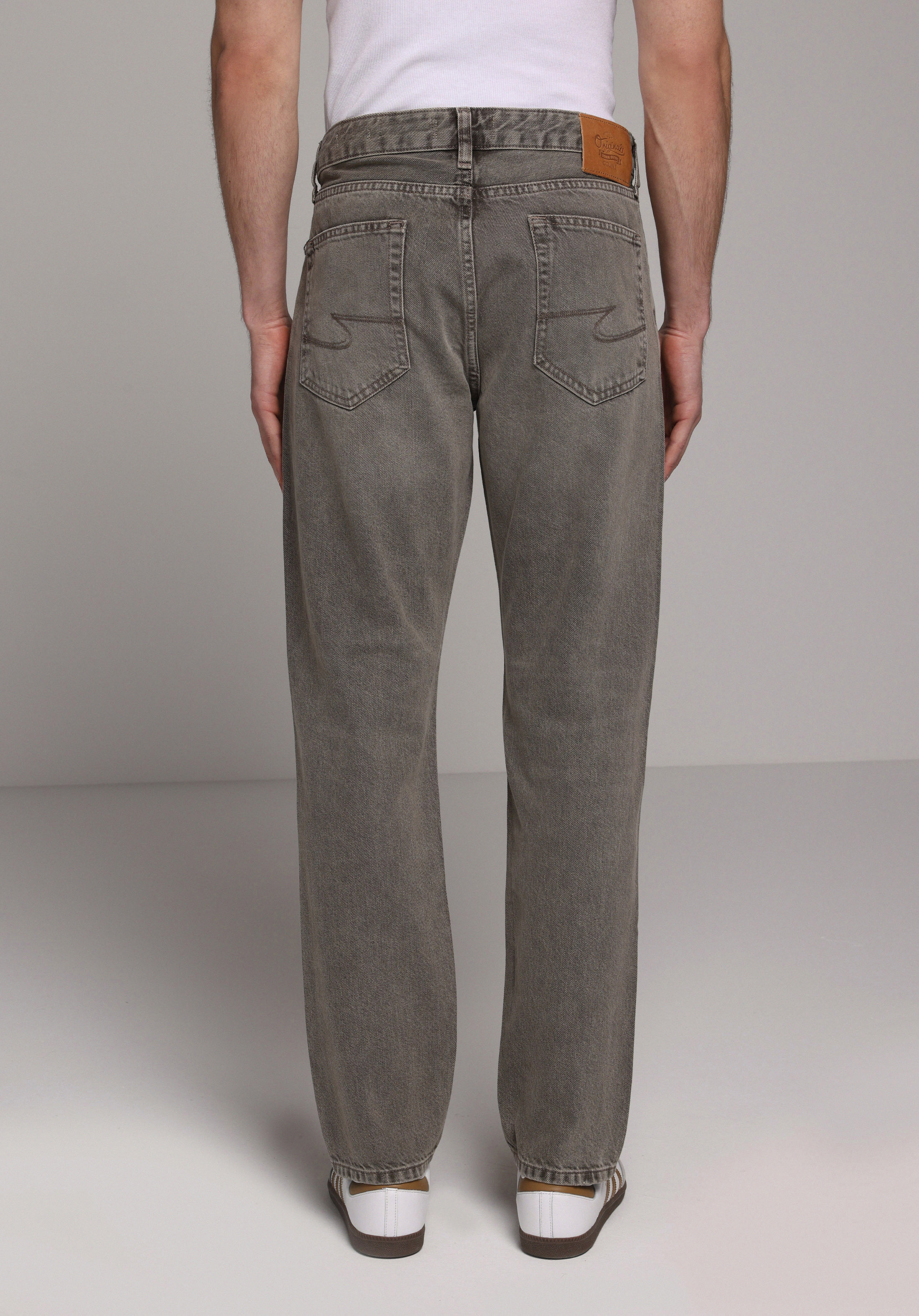 Regular Fit   Erkek Over Dyed Denim Jean Pantolon