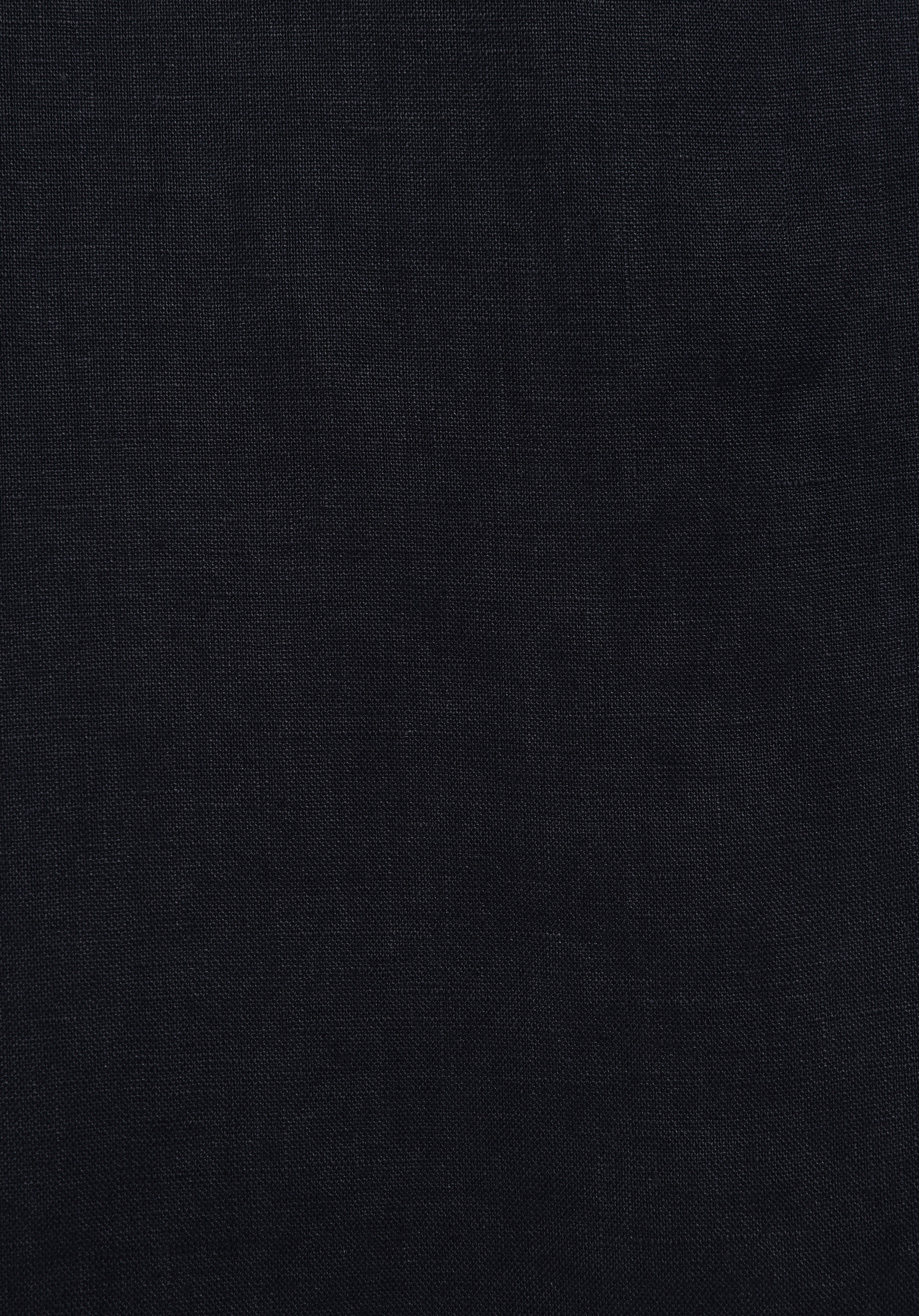 Regular Fit Shirt Neck Düz Erkek Lacivert Uzun Kol Gömlek