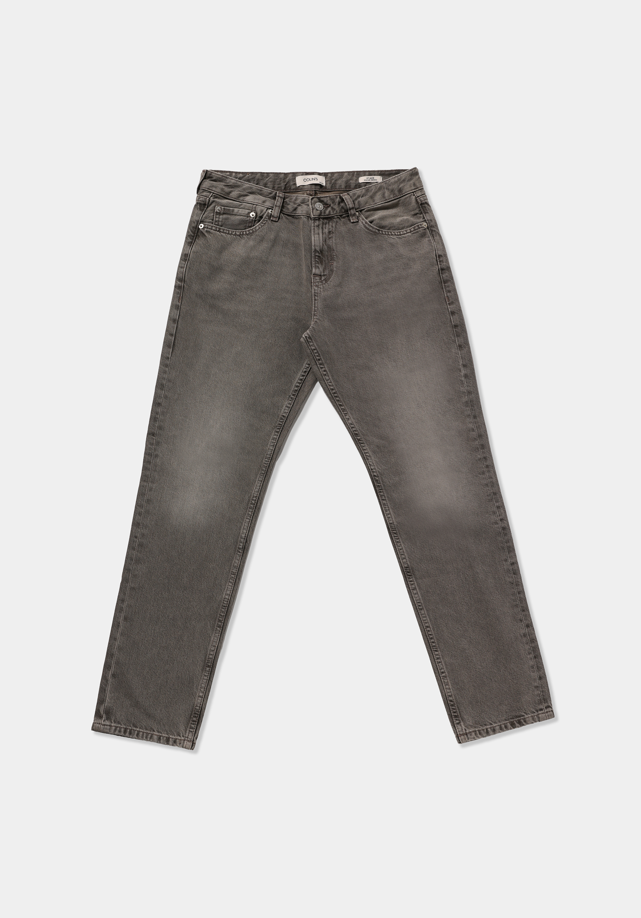 Regular Fit   Erkek Over Dyed Denim Jean Pantolon