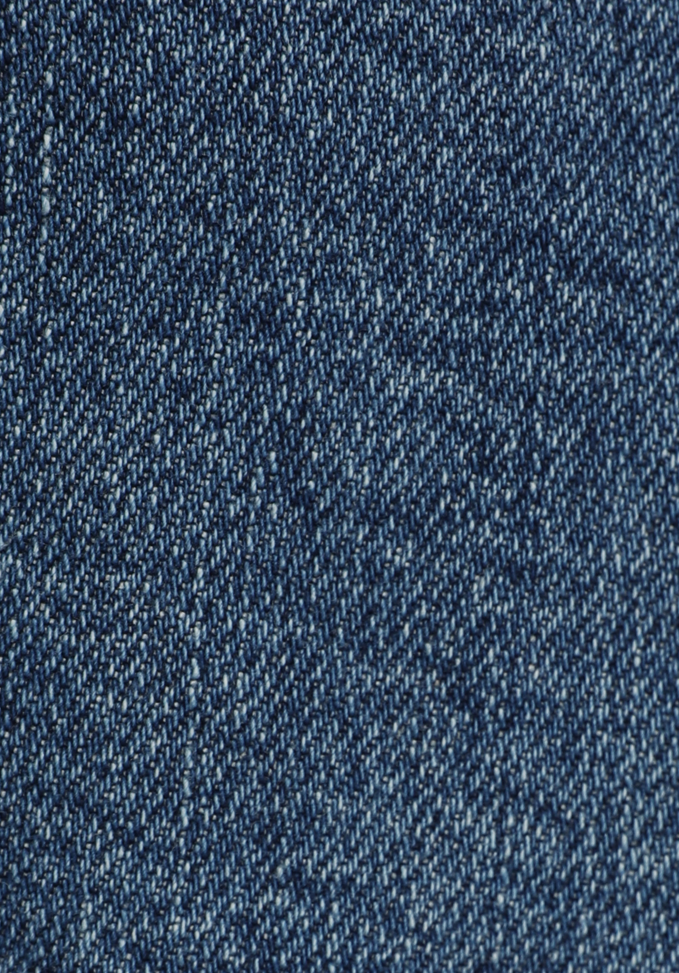 Slim Fit   Erkek Mid İndigo Denim Jean Pantolon