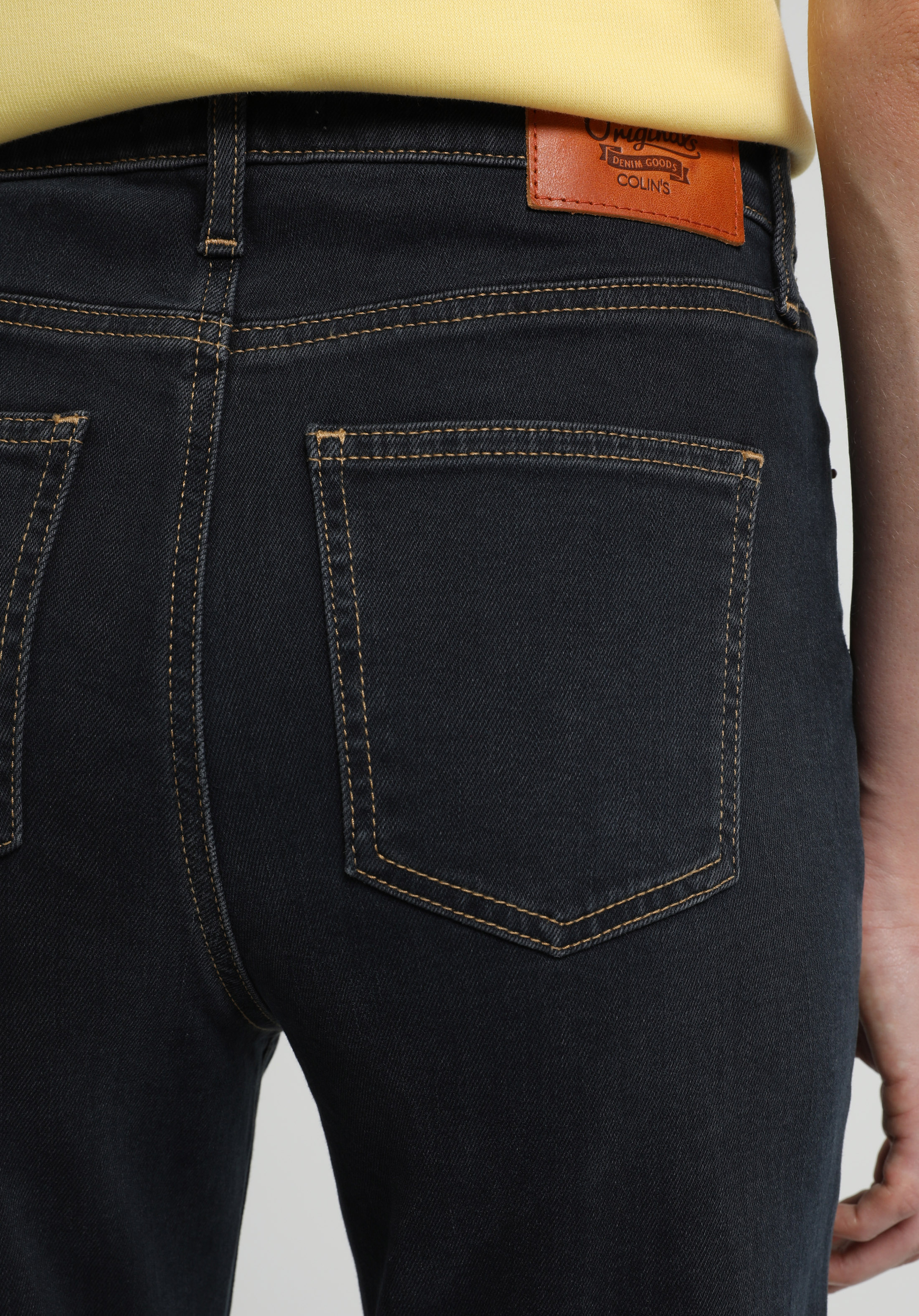 Flare Fit   Kadın Blue Black Denim Jean Pantolon
