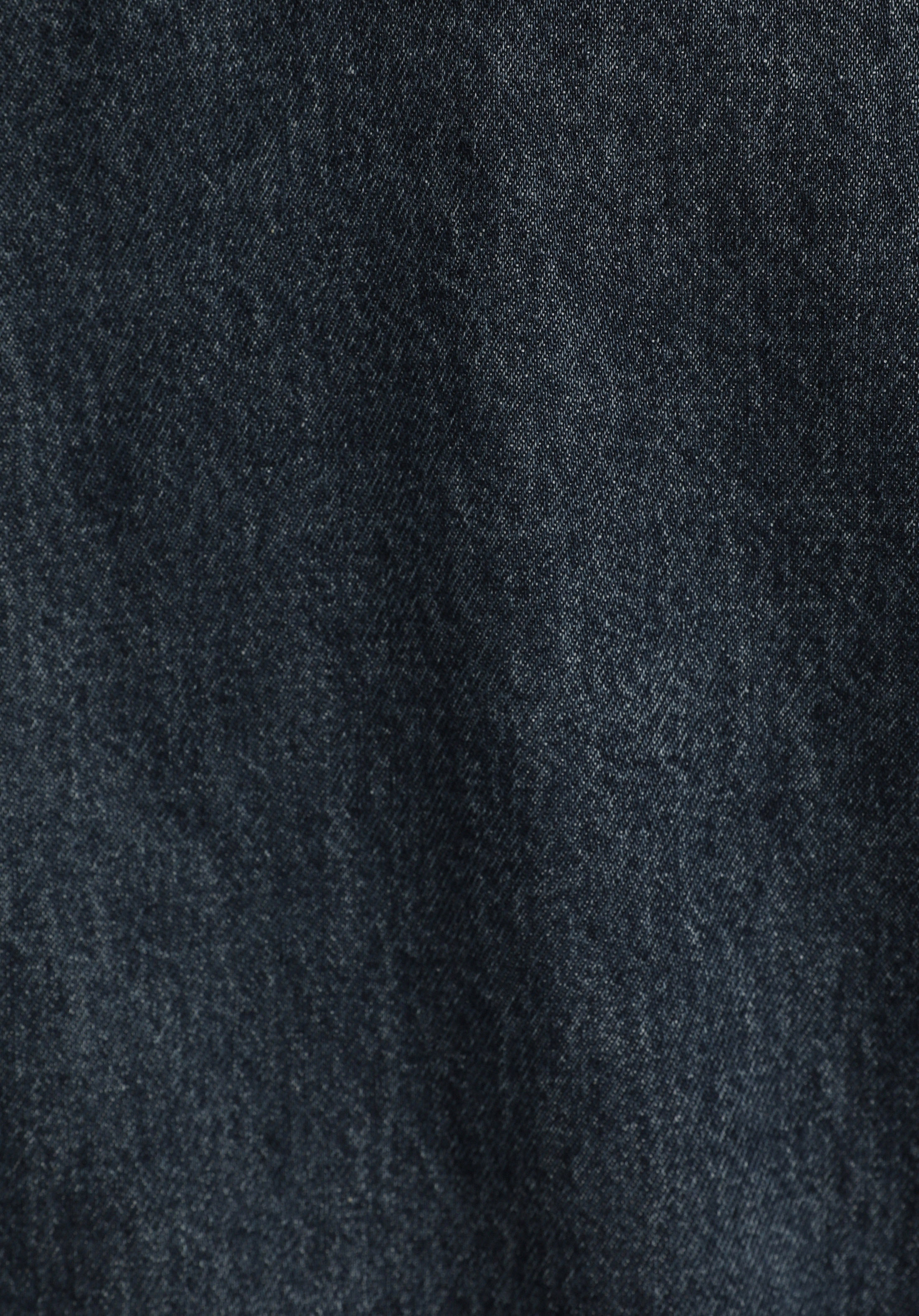 Oversize Fit   Erkek Mid İndigo Denim Shacket