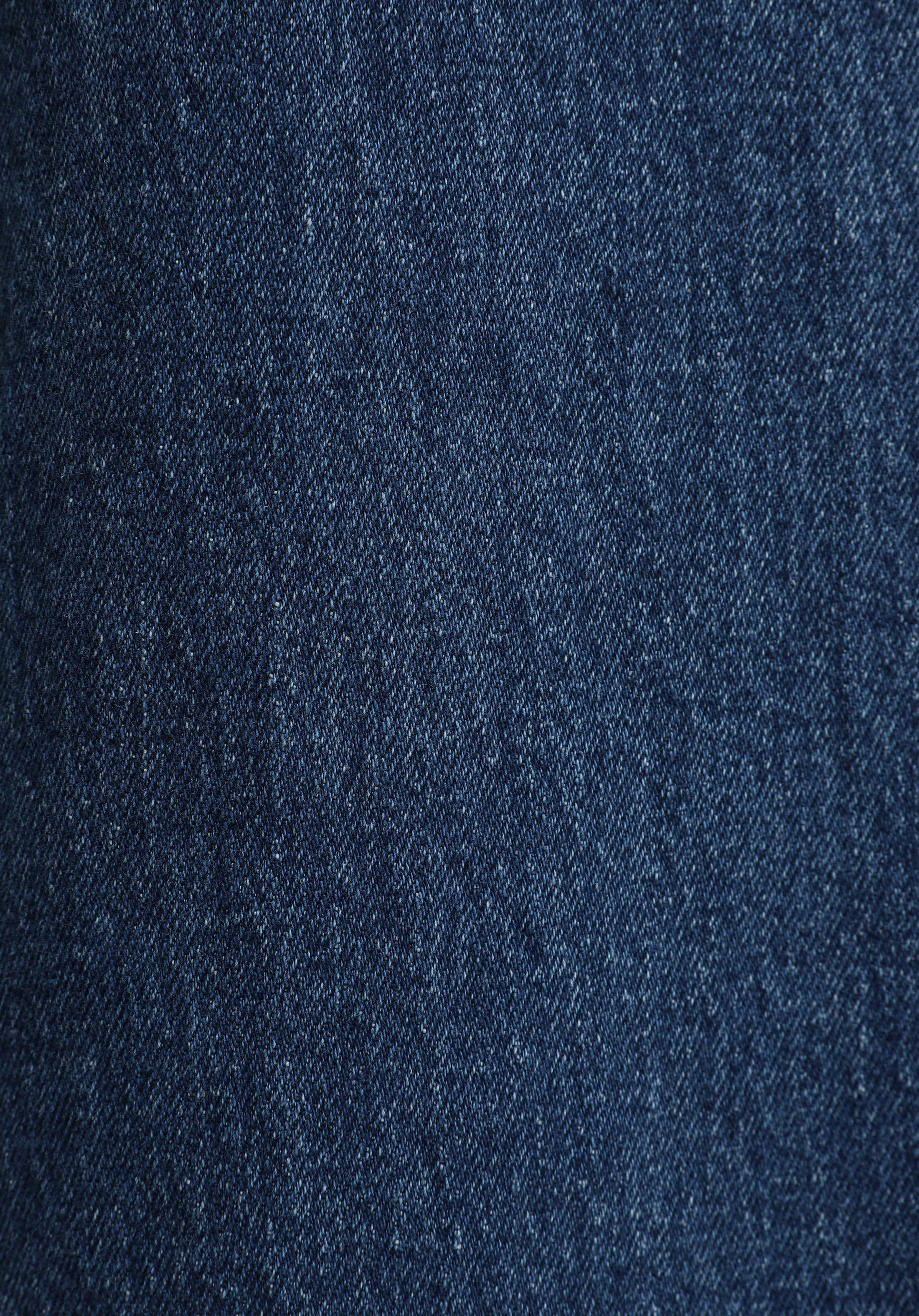 Super Wide Leg Fit   Kadın Mid İndigo Denim Jean Pantolon