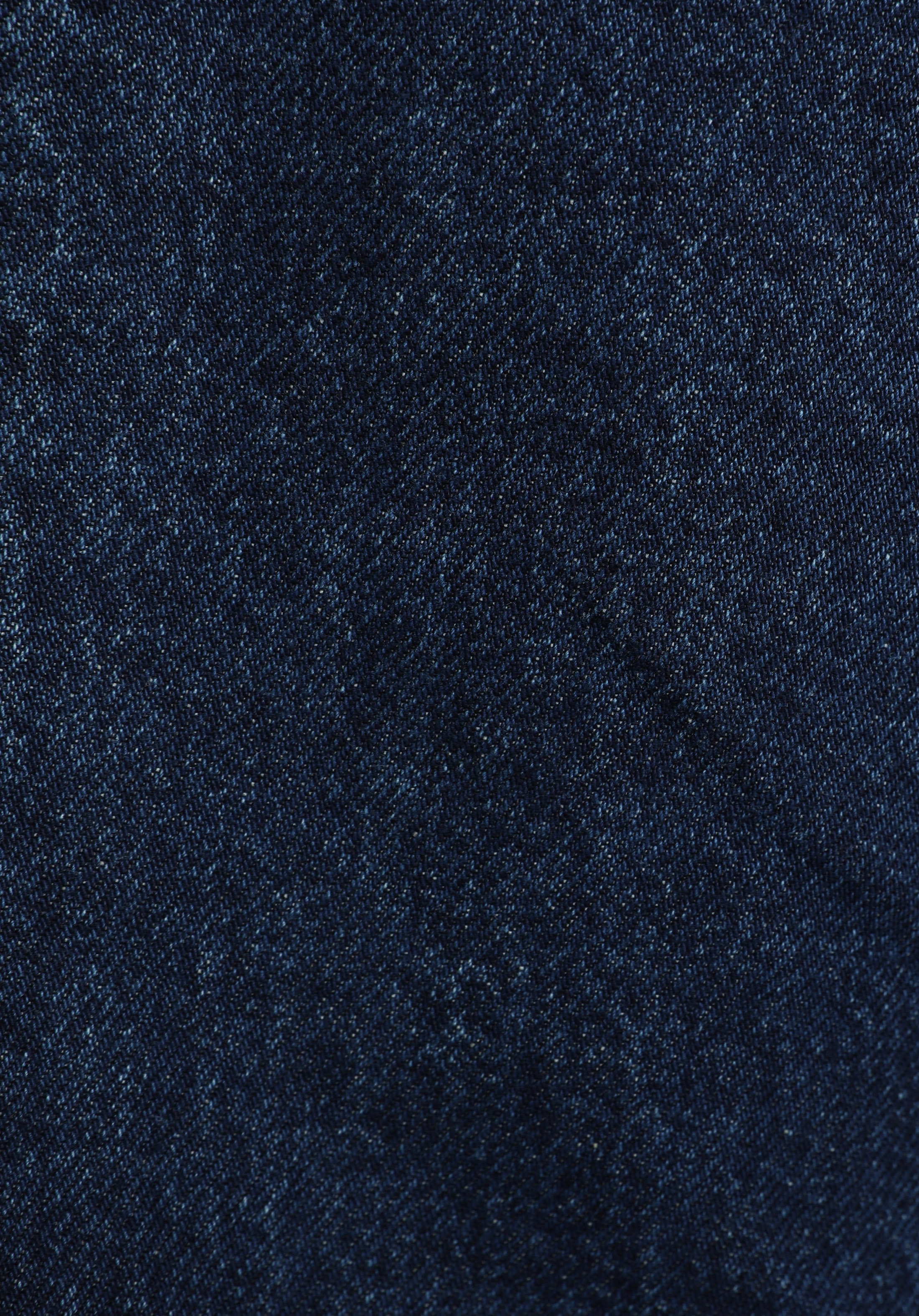 Oversize Fit Düğmeli Astarsız  Kadın Dark İndigo Denim Ceket