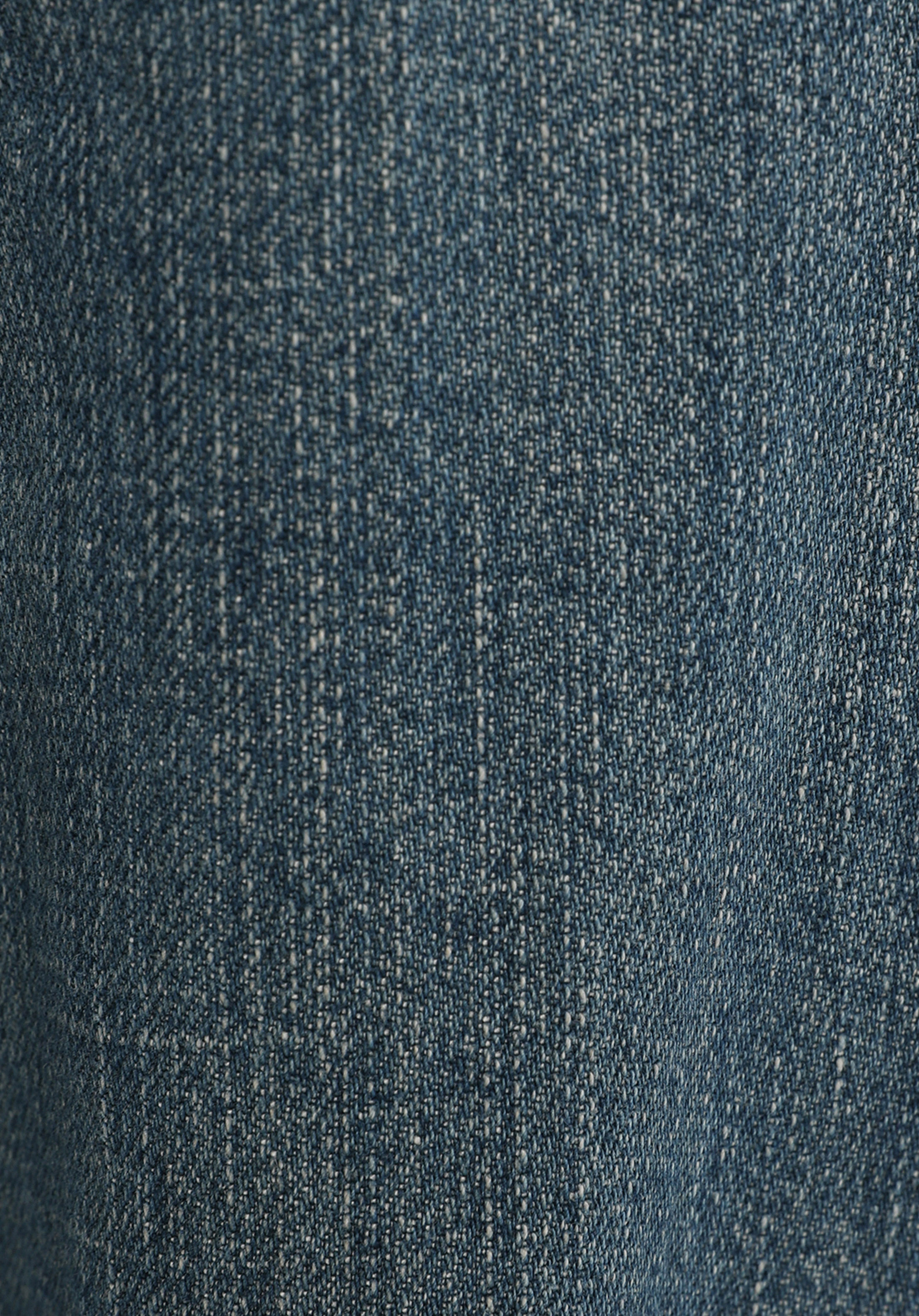 Straight Fit   Erkek Mid İndigo Denim Jean Pantolon
