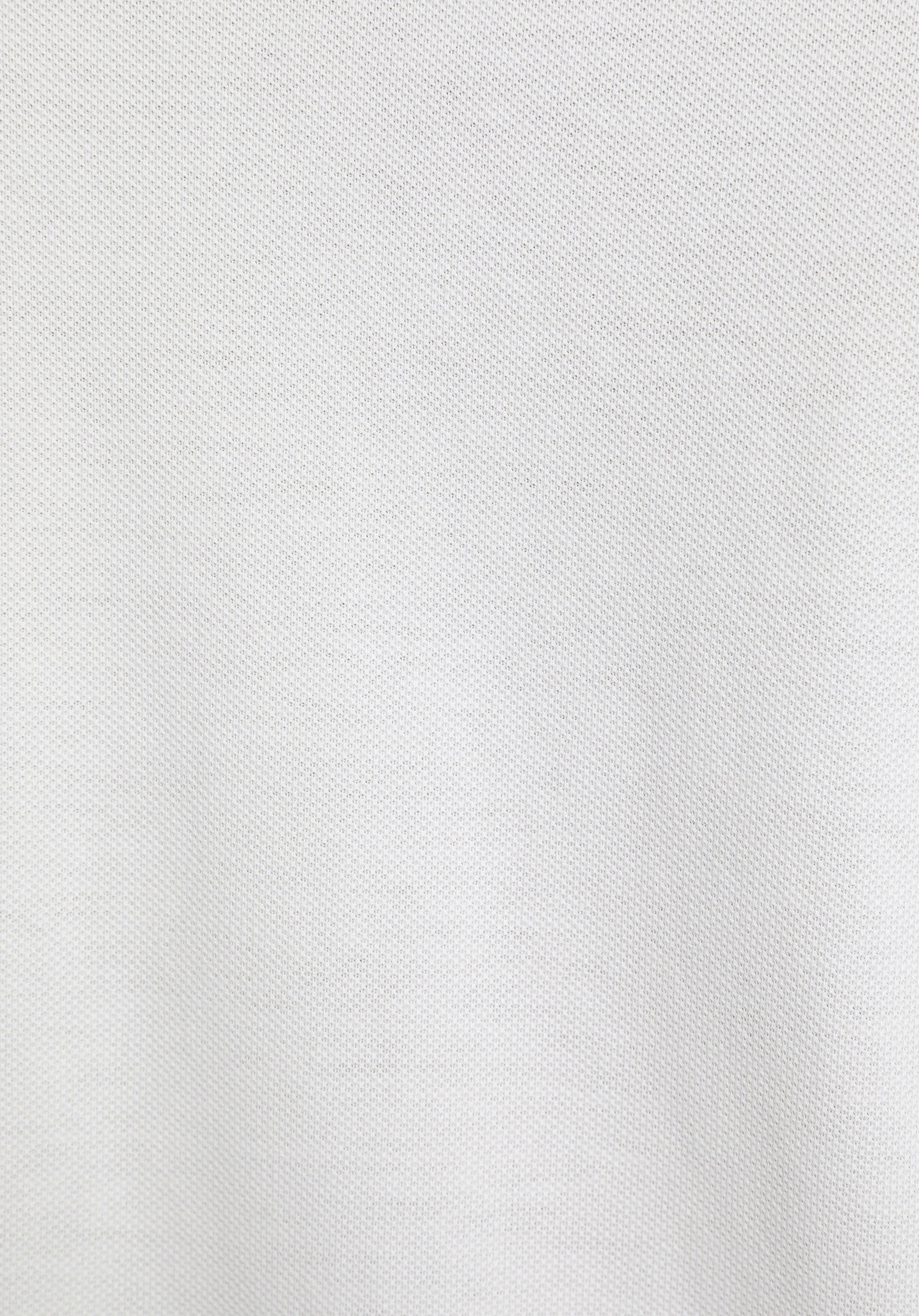 Regular Fit Shirt Neck Düz Erkek Beyaz Uzun Kol Gömlek
