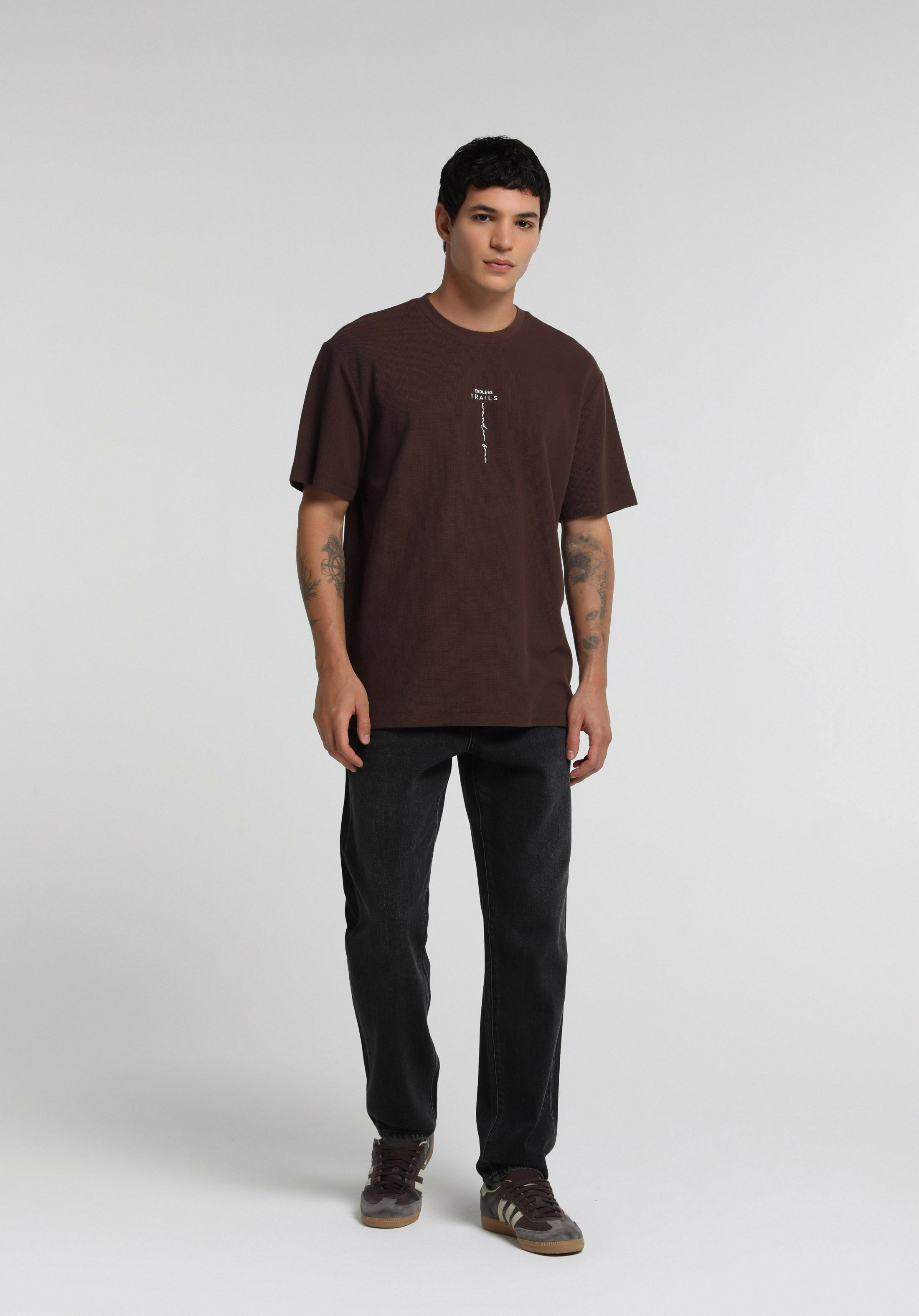 Tapered Fit   Erkek Black Black Denim Jean Pantolon