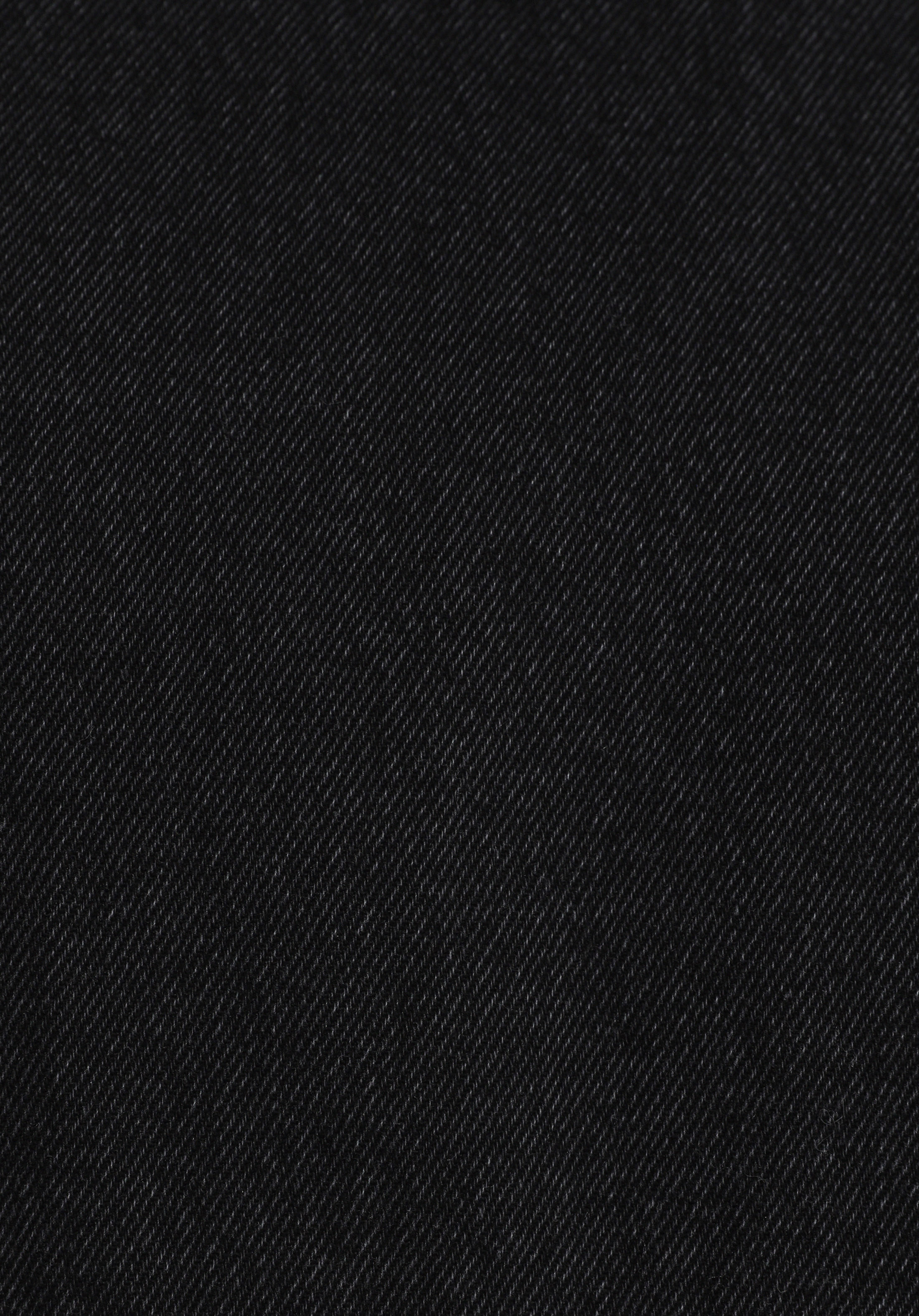 Regular Fit Dik Yaka Çıtçıtlı Astarlı  Erkek Black Denim Yelek