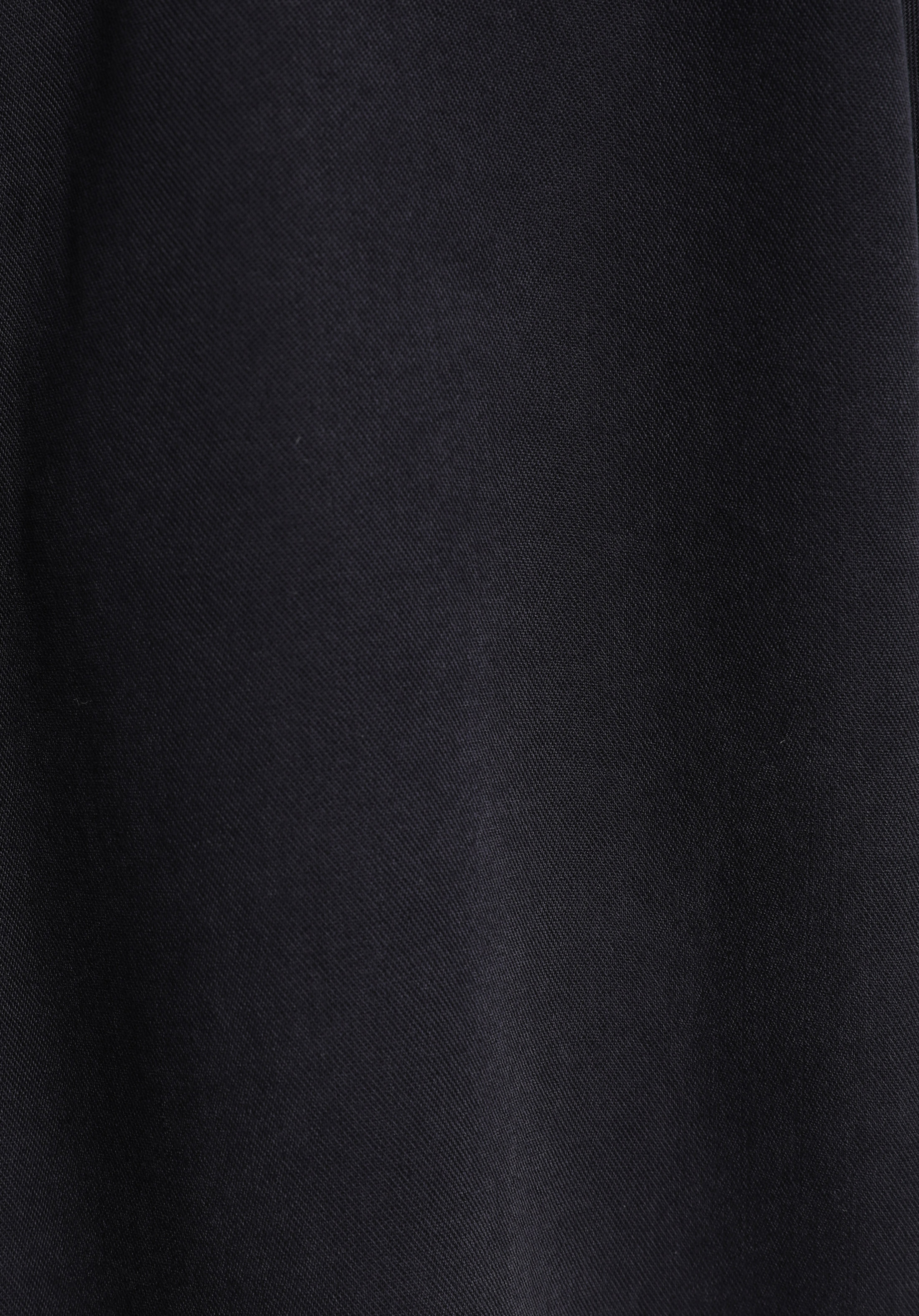 Boyfriend Fit Shirt Neck Düz Kadın Lacivert Uzun Kol Gömlek