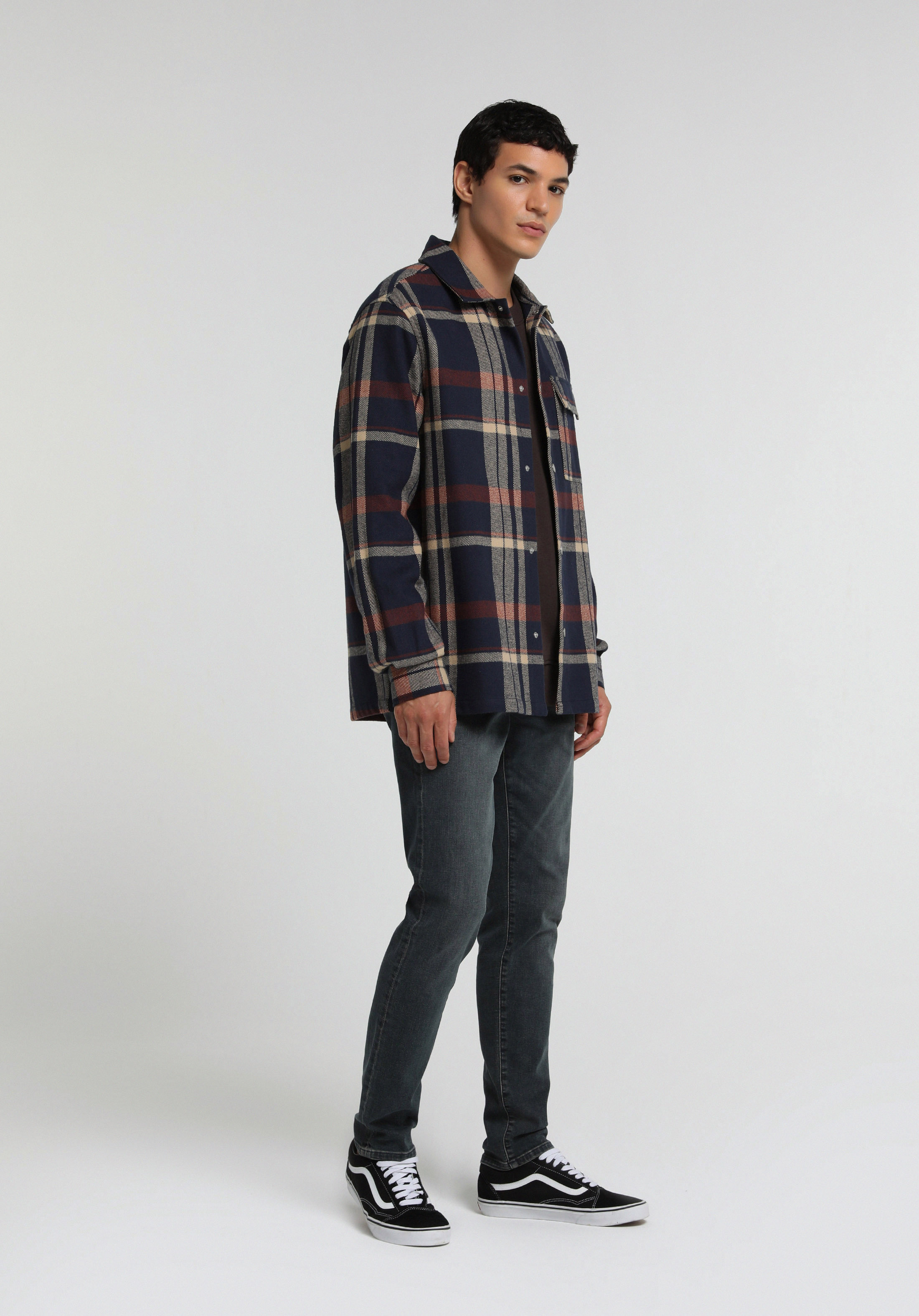Slim Fit   Erkek Over Dyed Denim Jean Pantolon