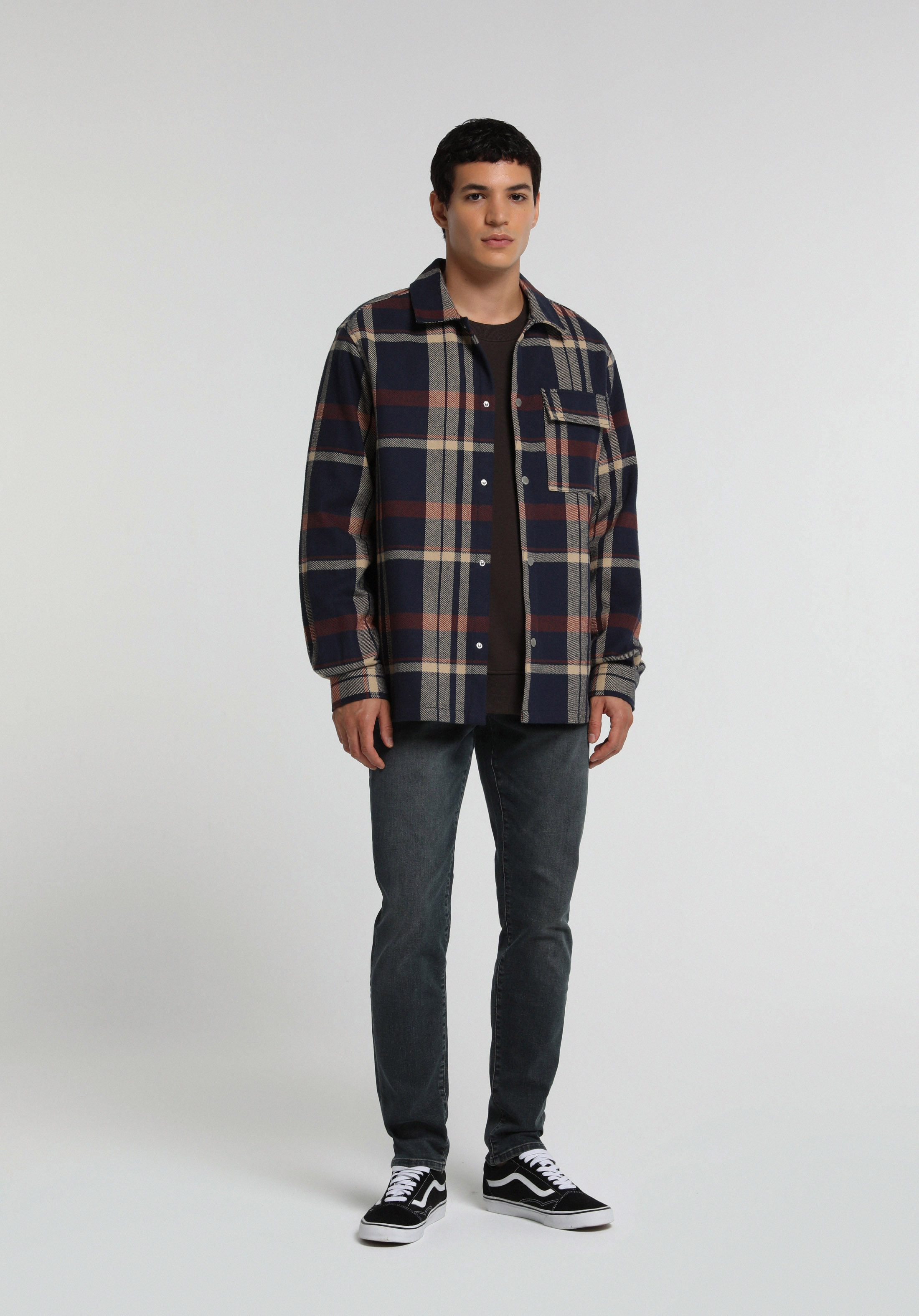 Slim Fit   Erkek Over Dyed Denim Jean Pantolon