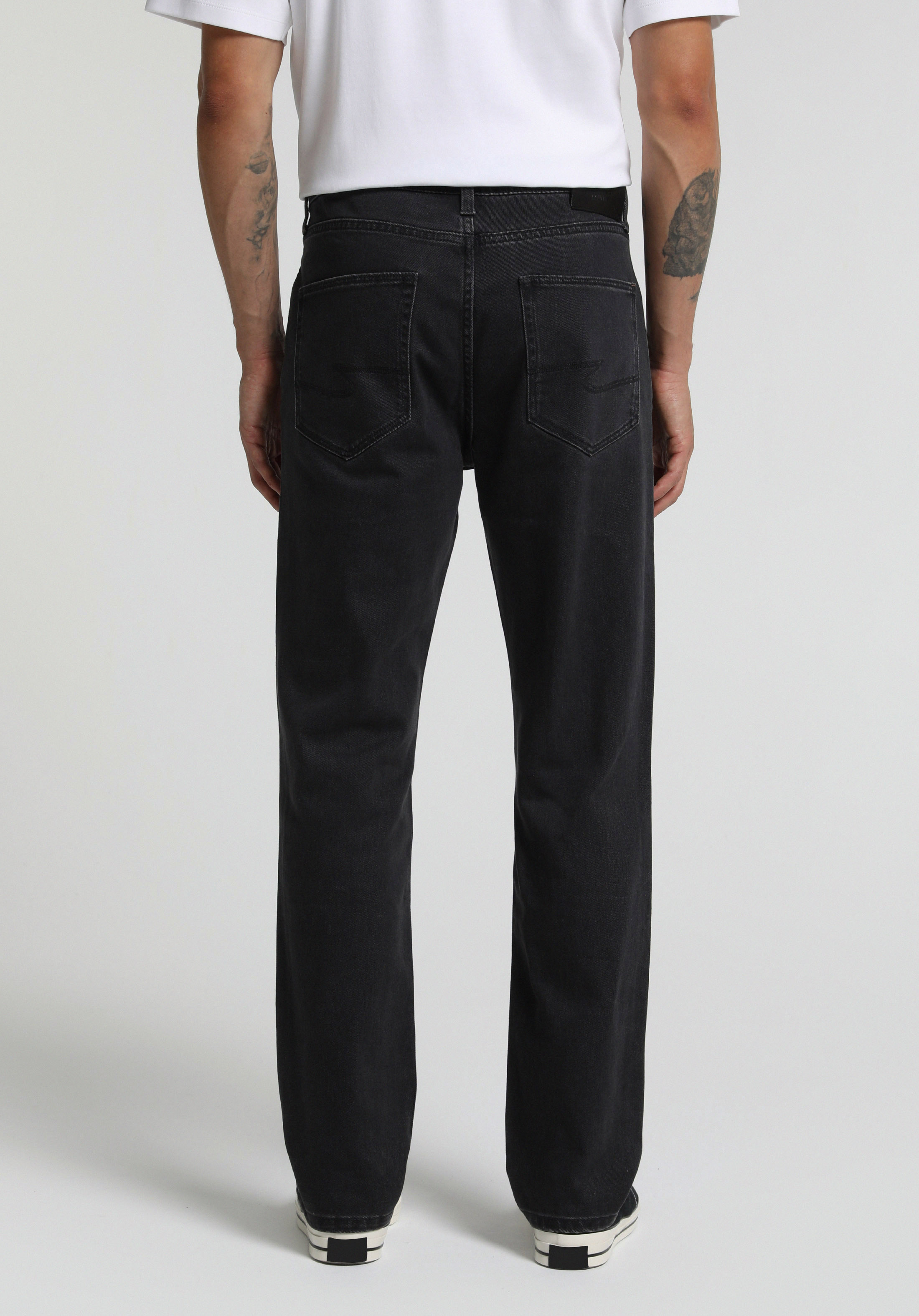 Straight Fit   Erkek Anthracite Denim Jean Pantolon