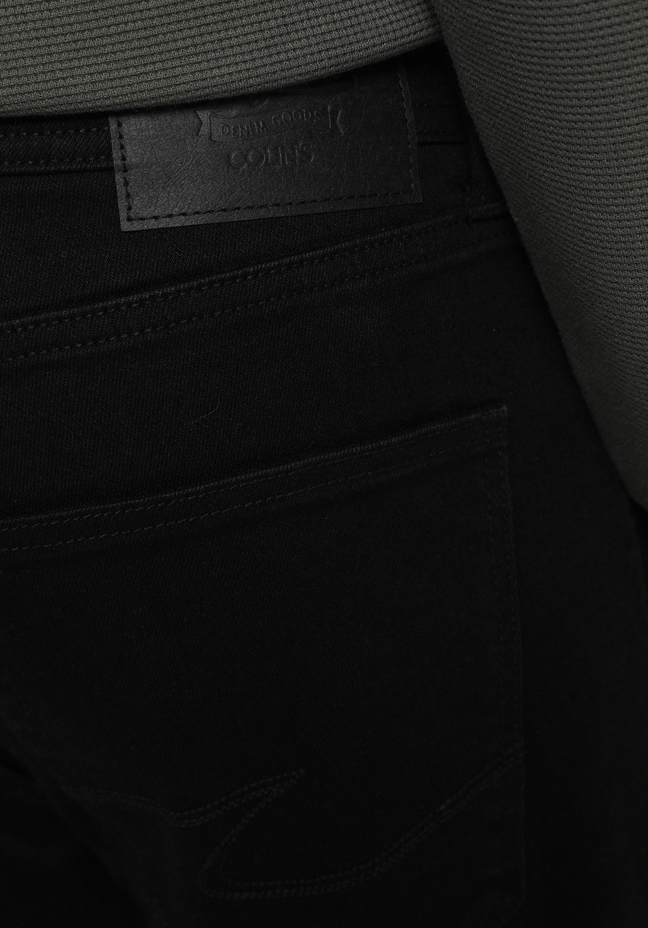 Relaxed Straight Fit   Erkek Mid İndigo Denim Jean Pantolon