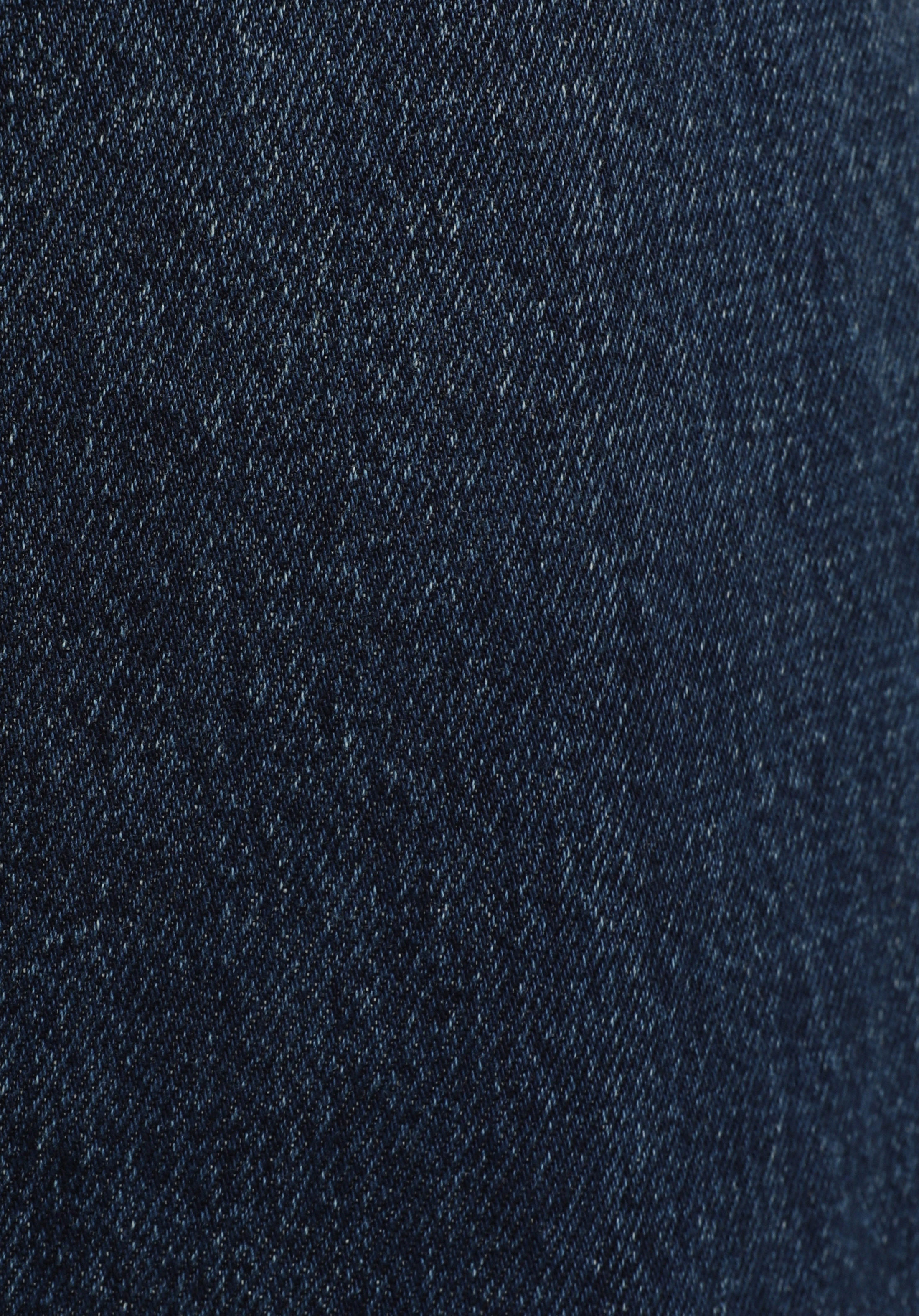 Baggy Wide Leg Fit   Kadın Dark İndigo Denim Jean Pantolon