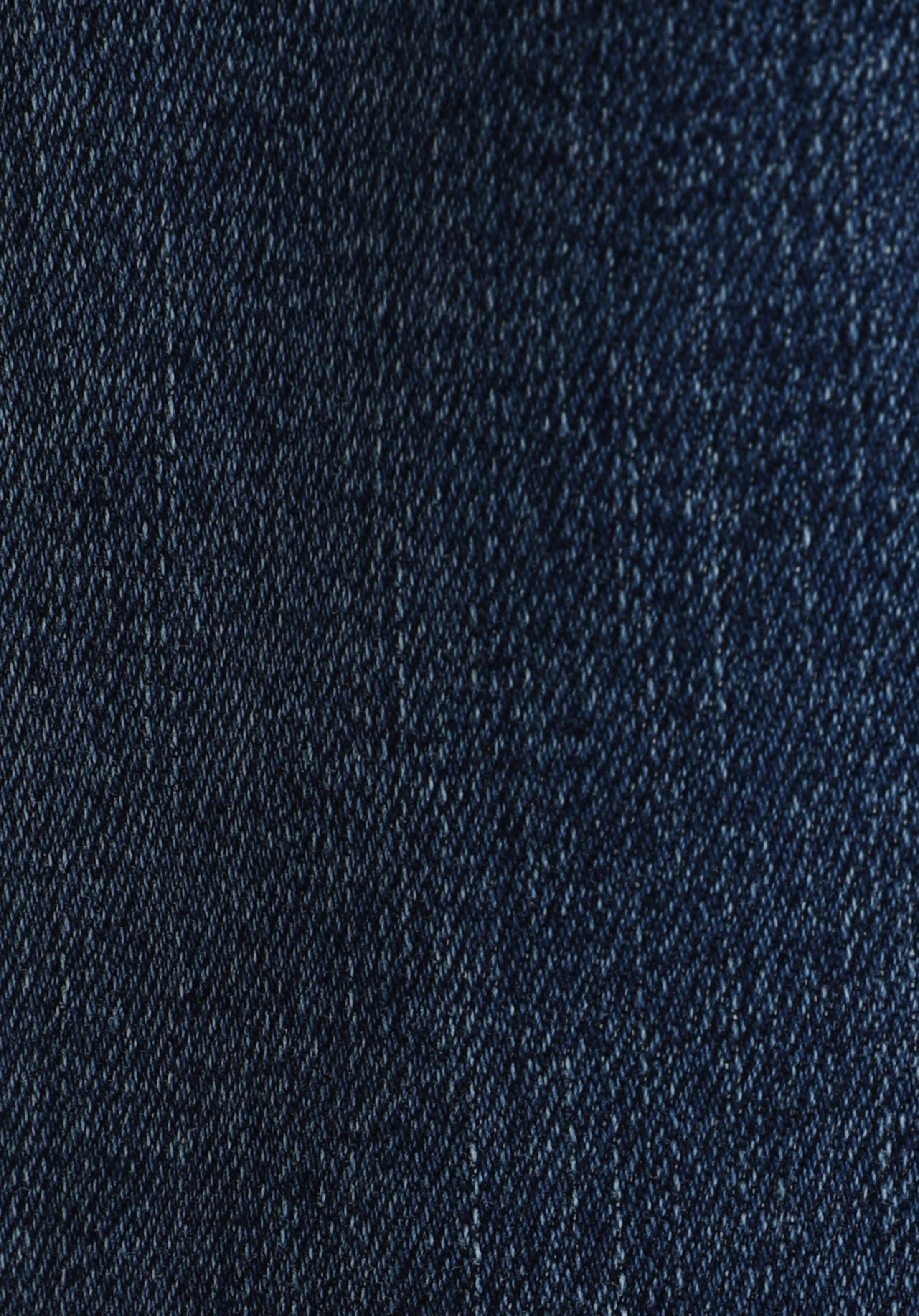 Relaxed Straight Fit   Erkek Dark İndigo Denim Jean Pantolon