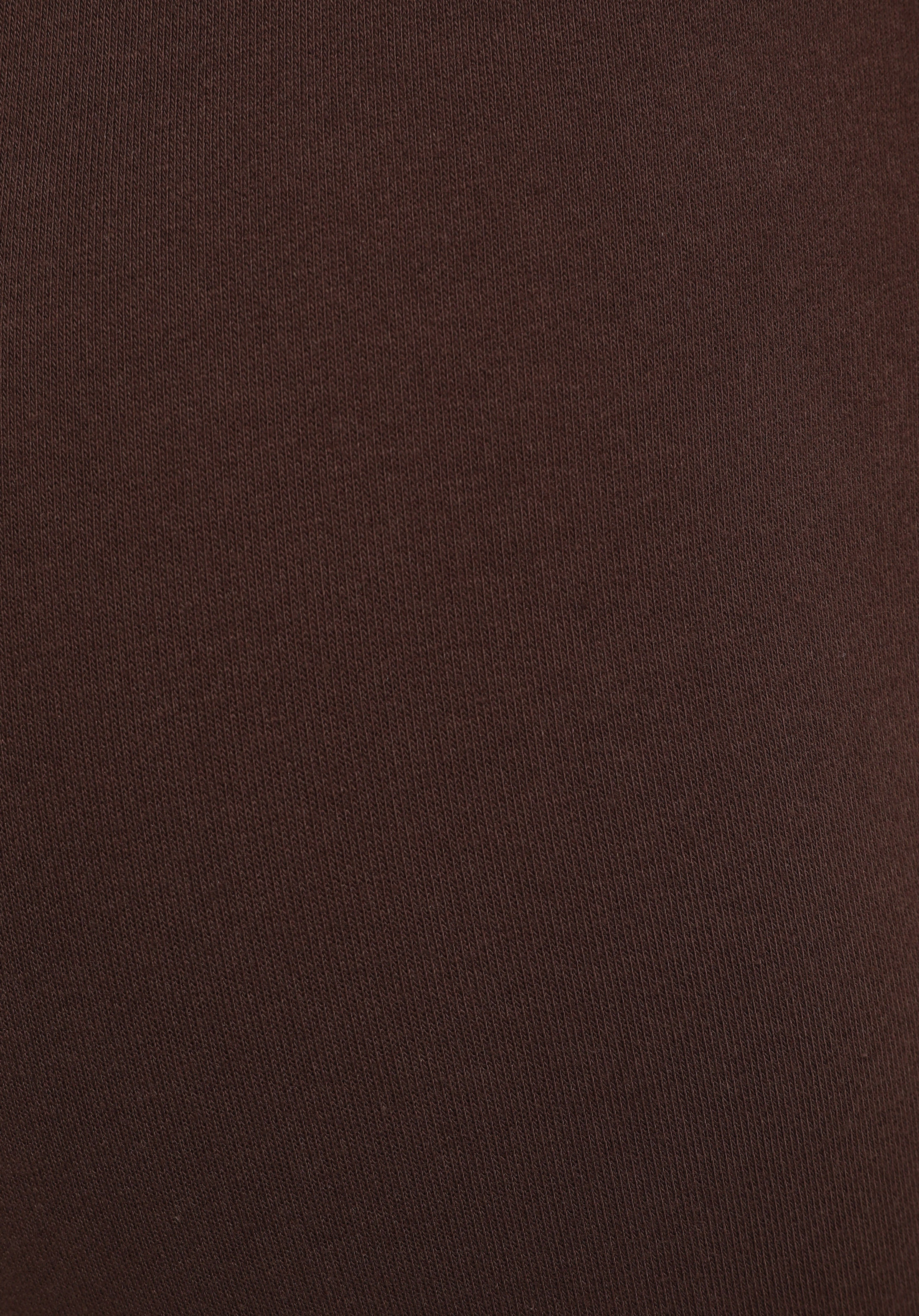 Slim Fit Orta Bel Düz Kadın Kahverengi Eşofman Altı