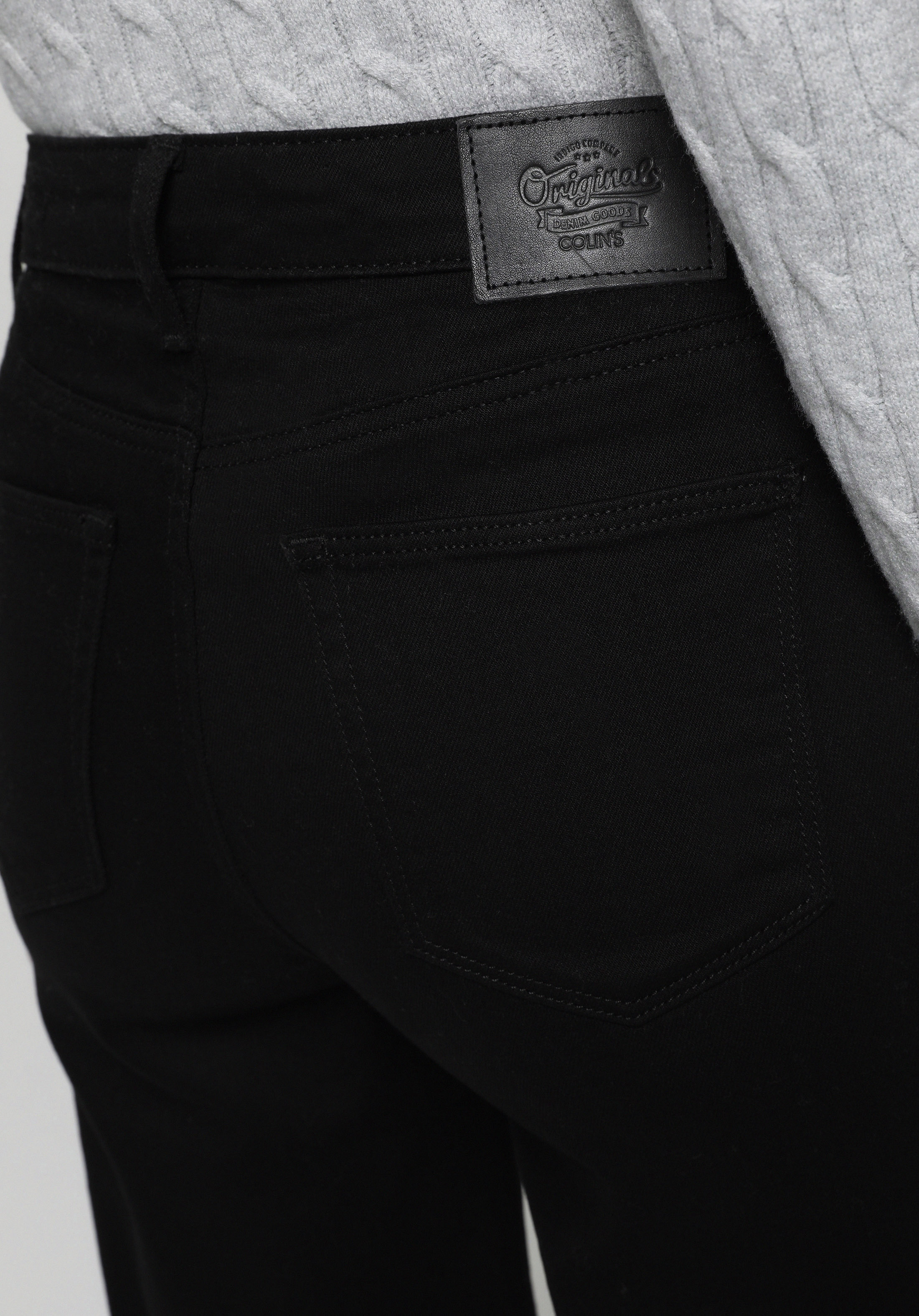 High Rise Super Flare Fit   Kadın Black Black Denim Jean Pantolon