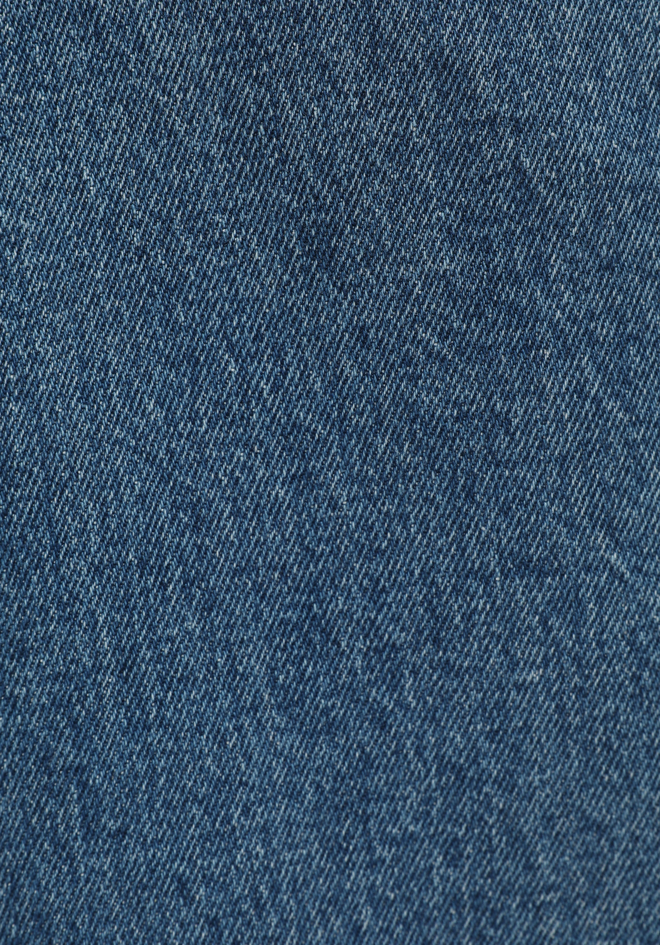 Slim Tapered Fit   Kadın Light İndigo Denim Jean Pantolon