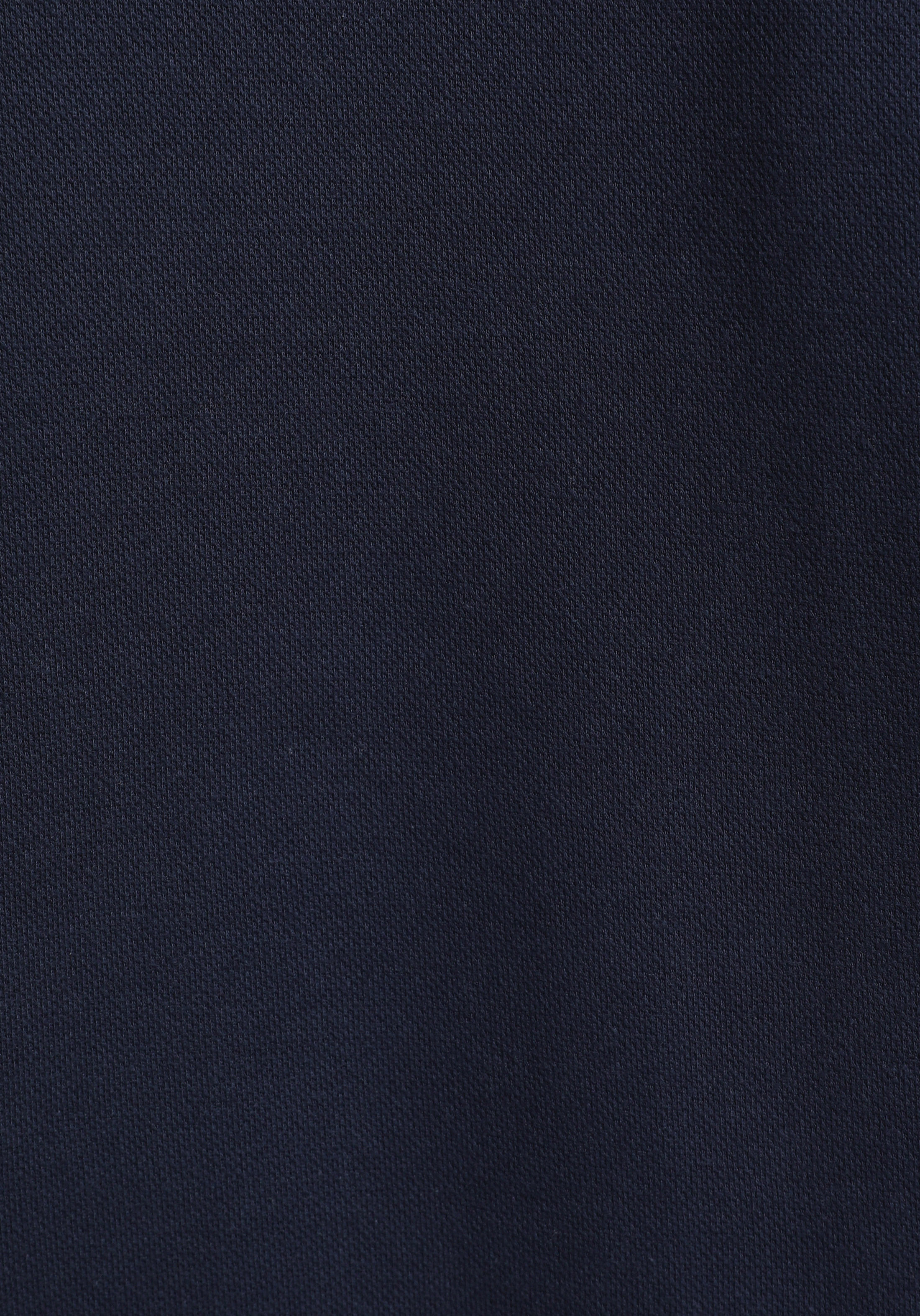 Regular Fit Polo Yaka Nakışlı Kadın Lacivert Sweatshirt