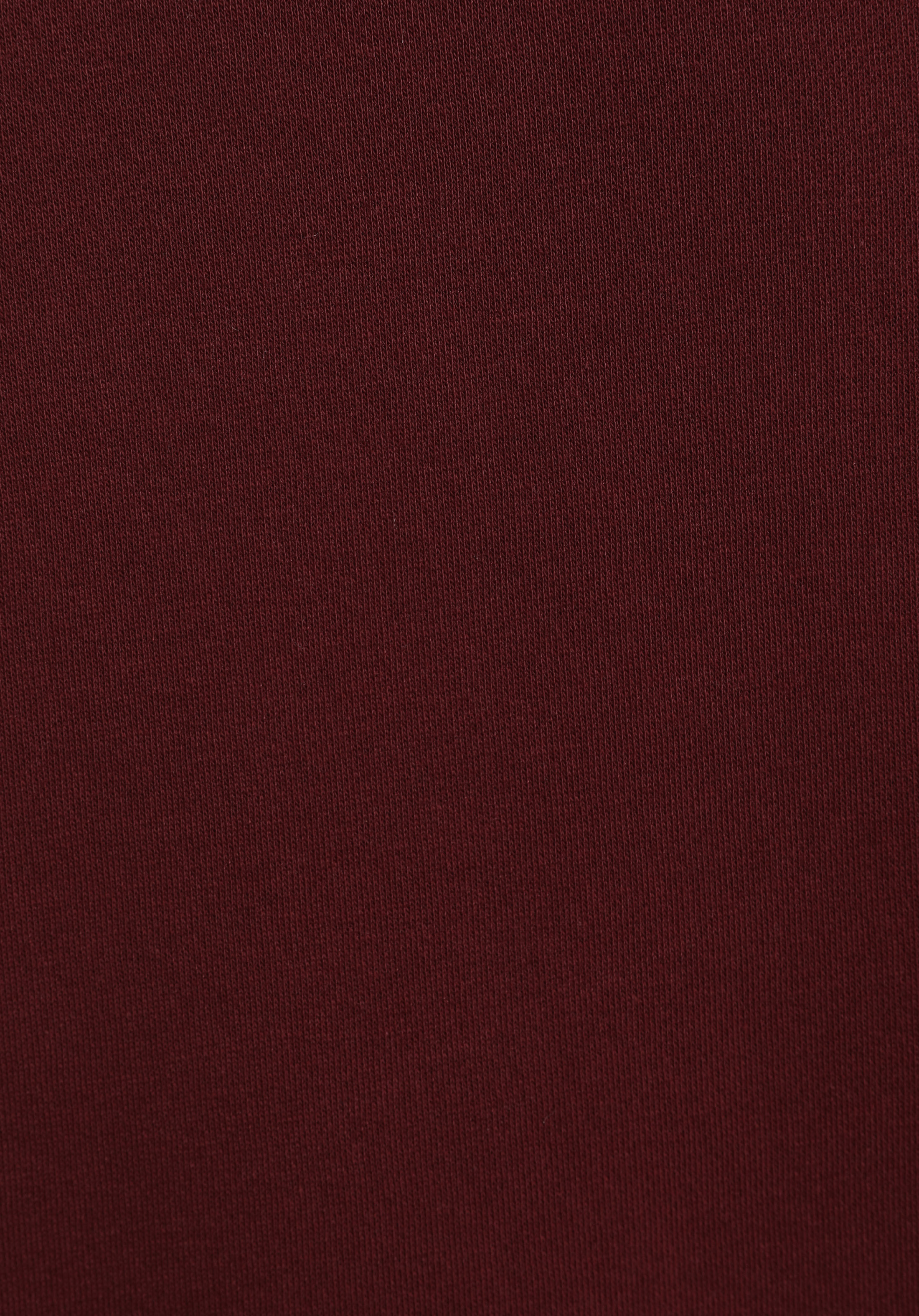 Relaxed Fit Yuvarlak Yaka Baskılı Kadın Bordo Sweatshirt