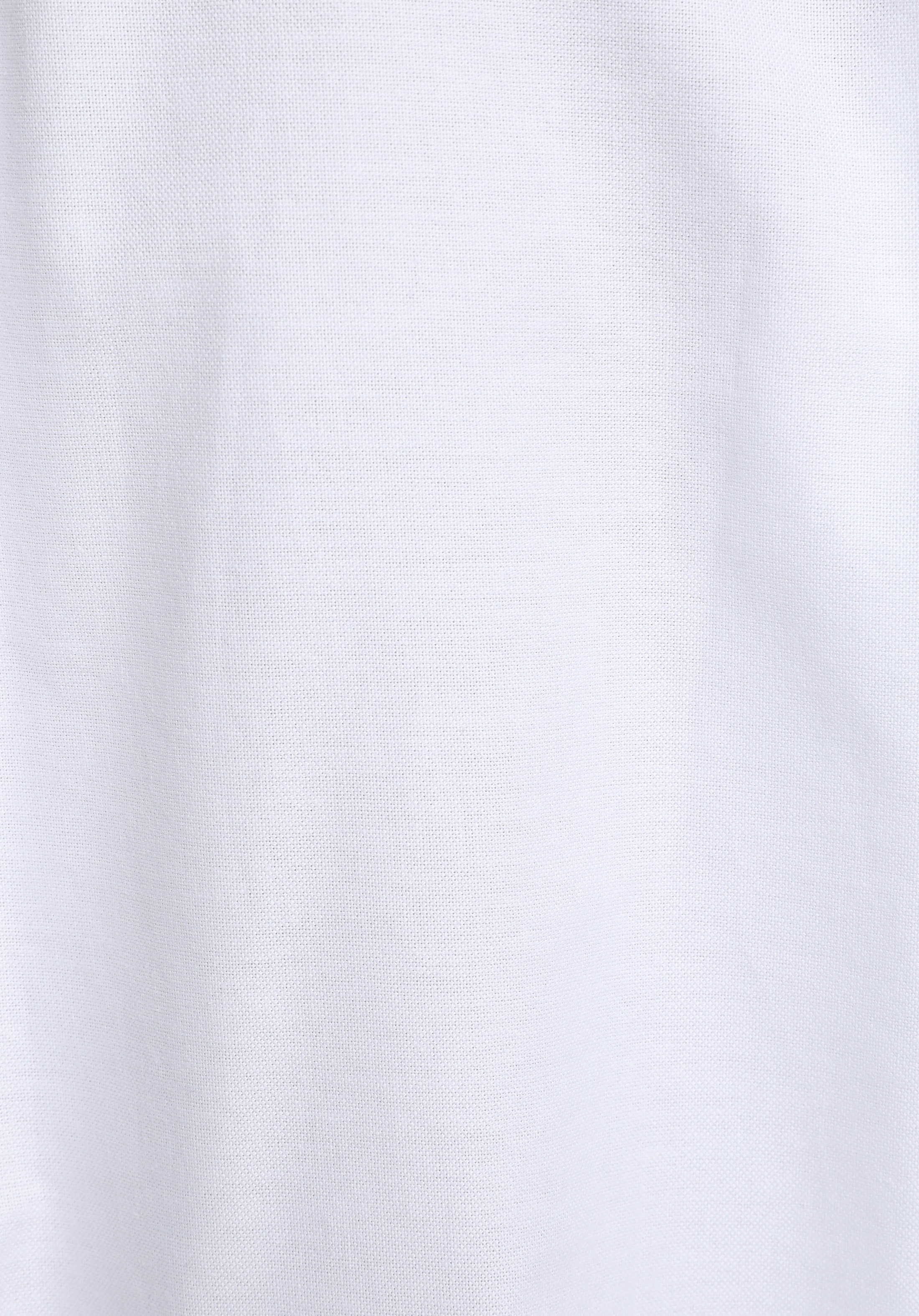 Boyfriend Fit Shirt Neck Düz Kadın Beyaz Uzun Kol Gömlek