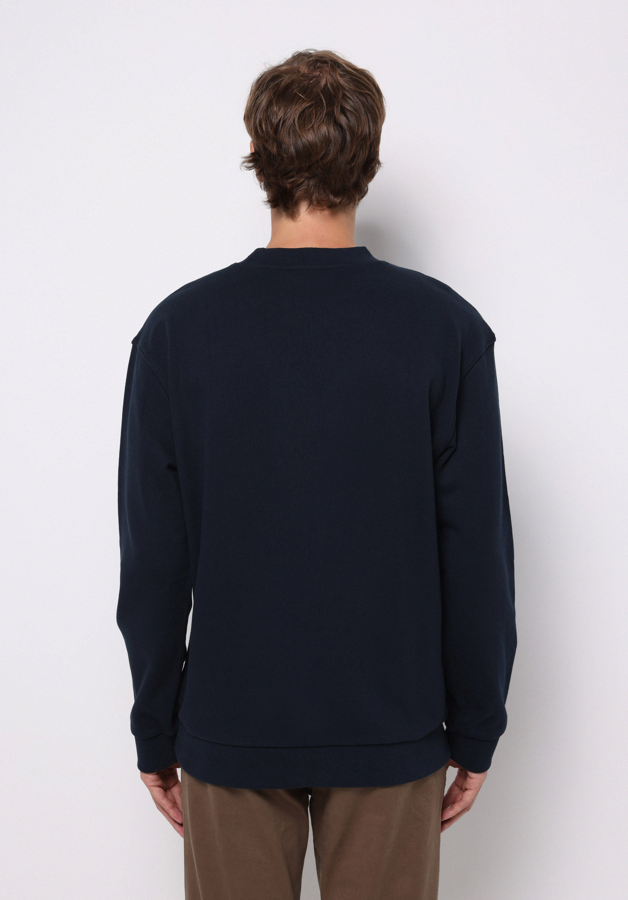 Comfort Fit   Erkek Lacivert Sweatshirt