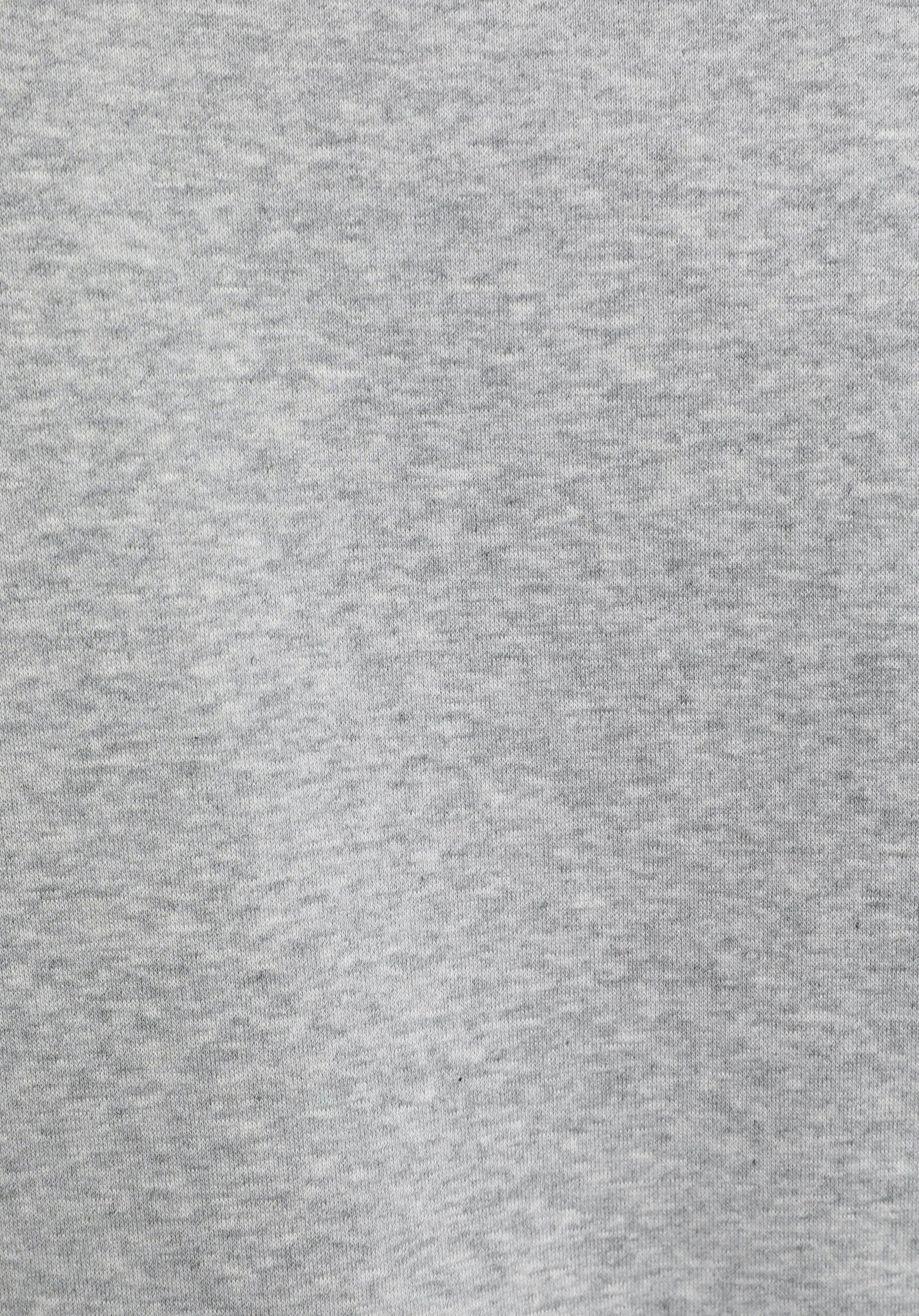 Relaxed Fit Dik Yaka Düz Erkek Gri Sweatshirt