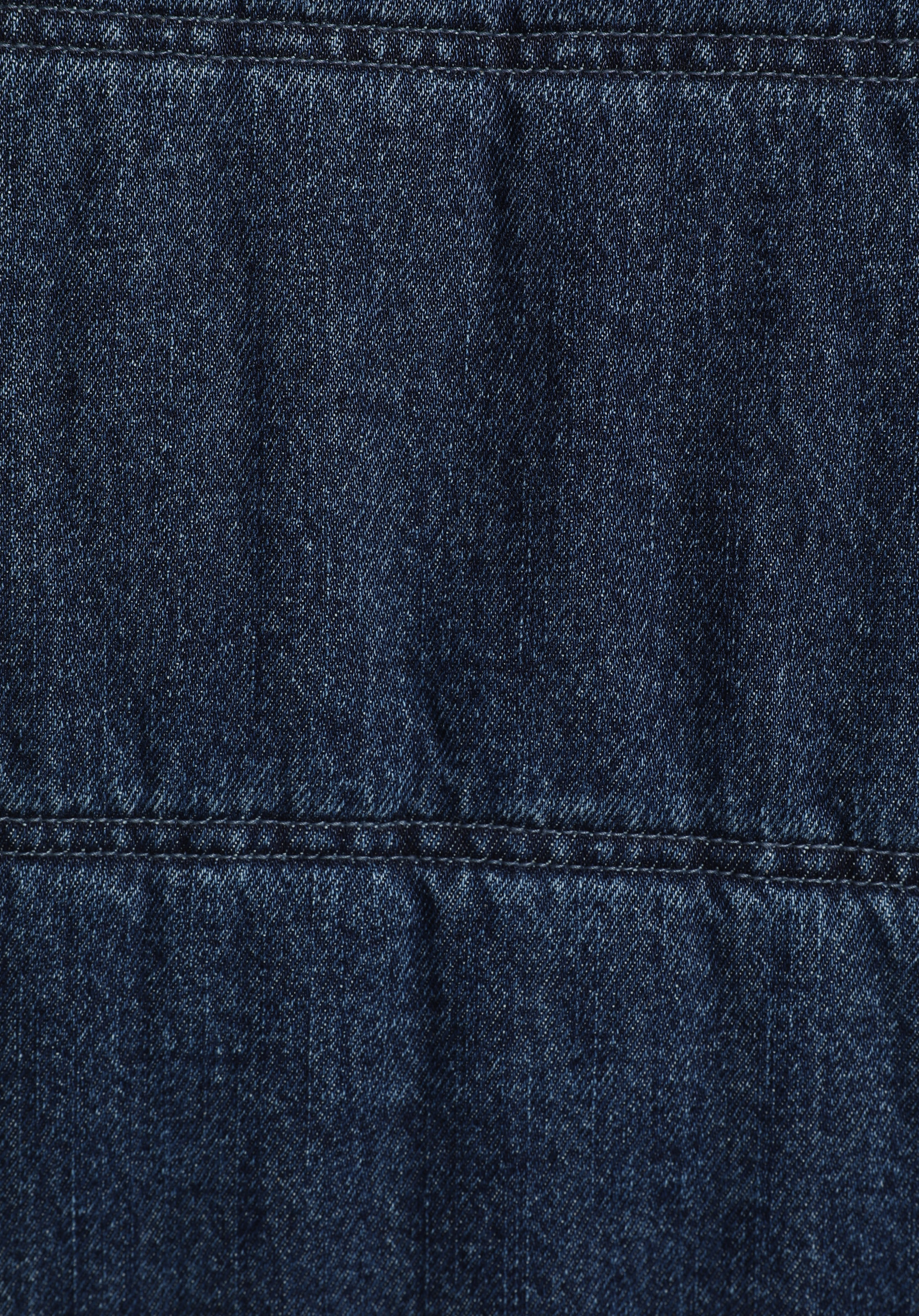 Regular Fit     Kadın Dark İndigo Denim Yelek