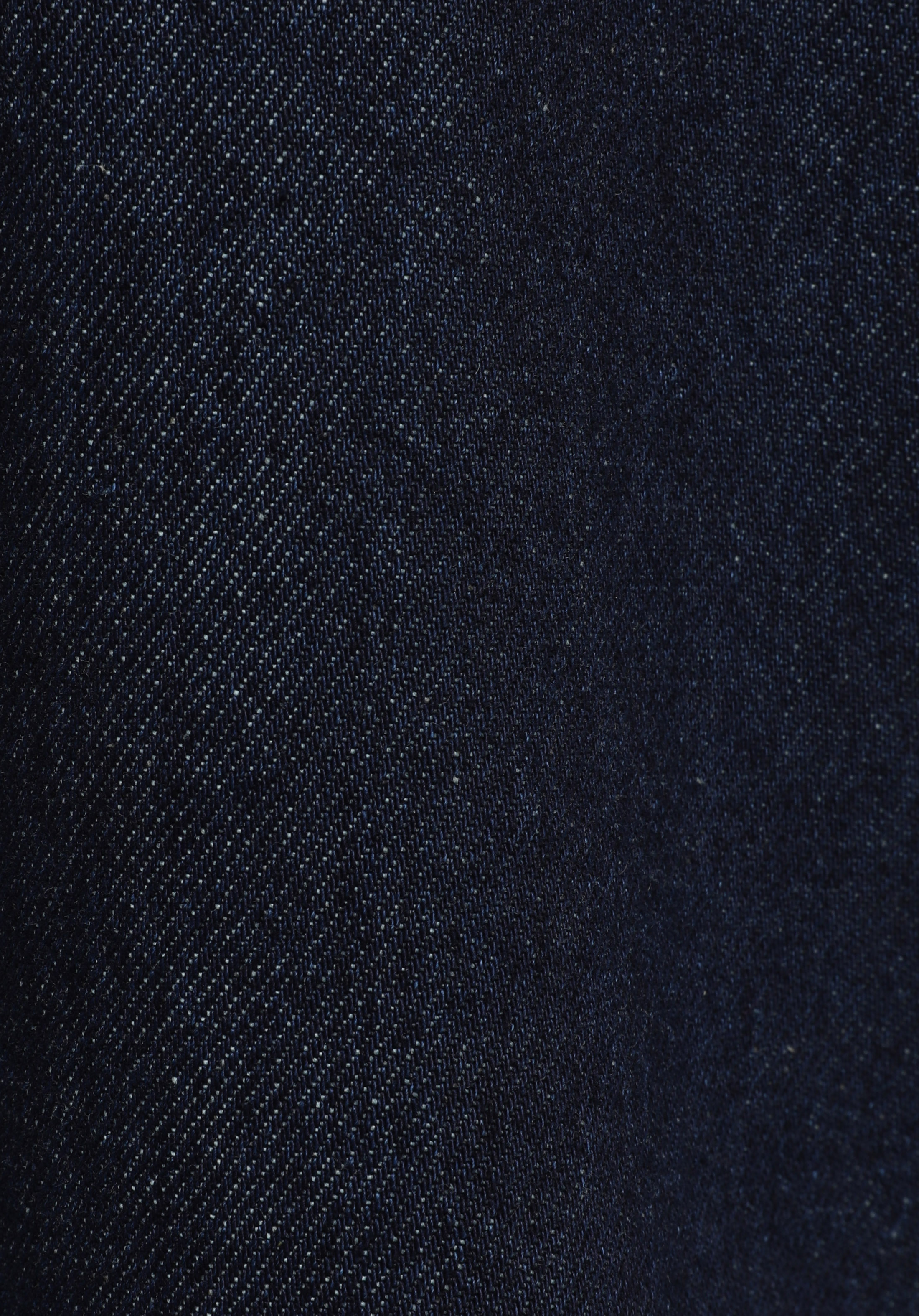 Slim Fit Düz Fermuarlı Kadın Dark İndigo Denim Etek