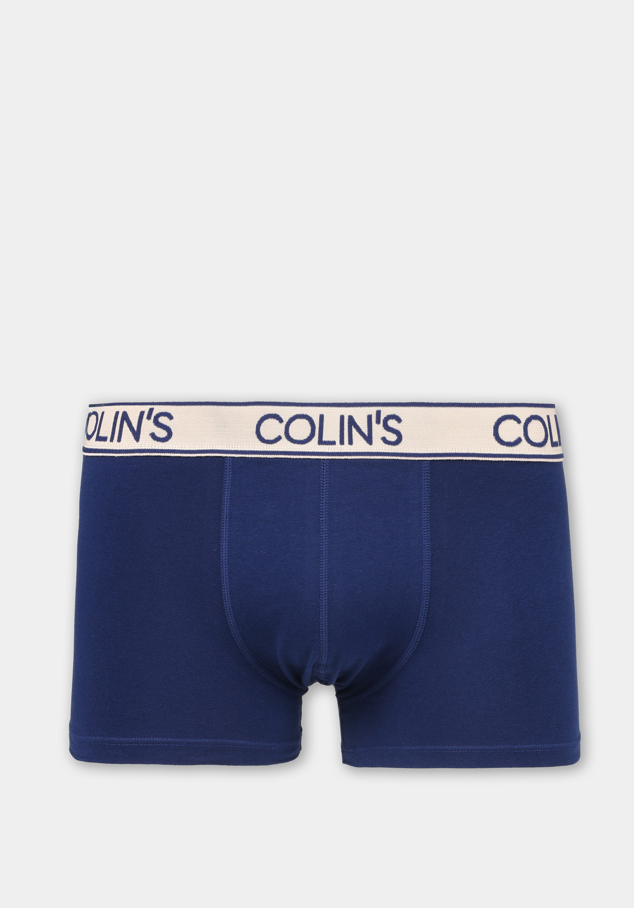 Trunk Fit Düz Erkek Lacivert Boxer