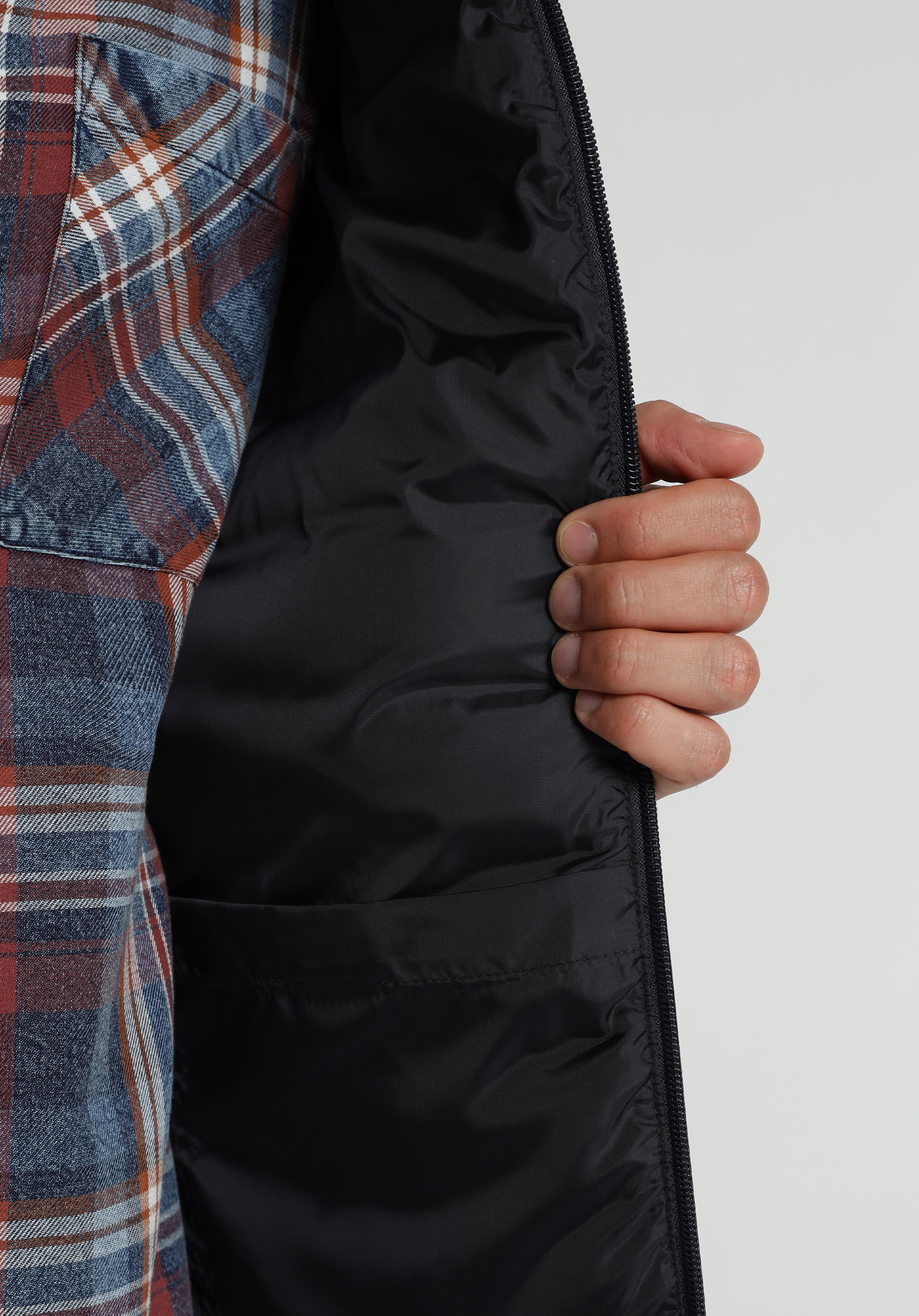 Slim Fit Dik Yaka Fermuarlı Astarlı  Erkek Lacivert Yelek